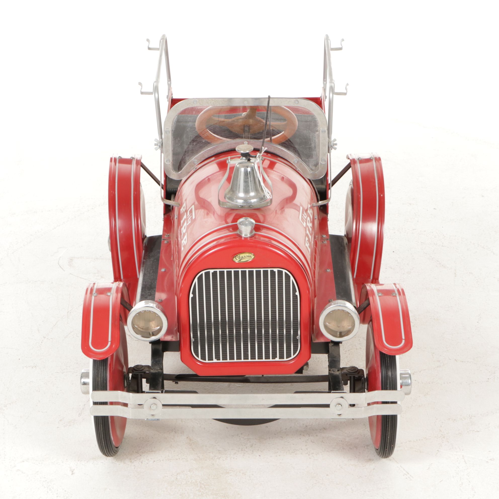 Classic Red Fire Truck Pedal Car