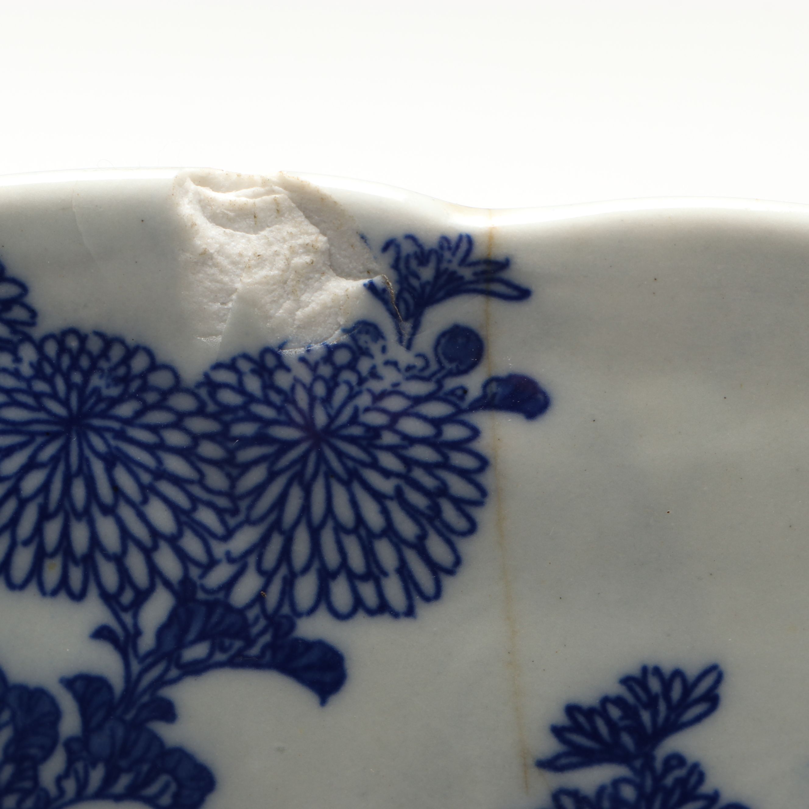 Japanese Blue and White Porcelain Bowl