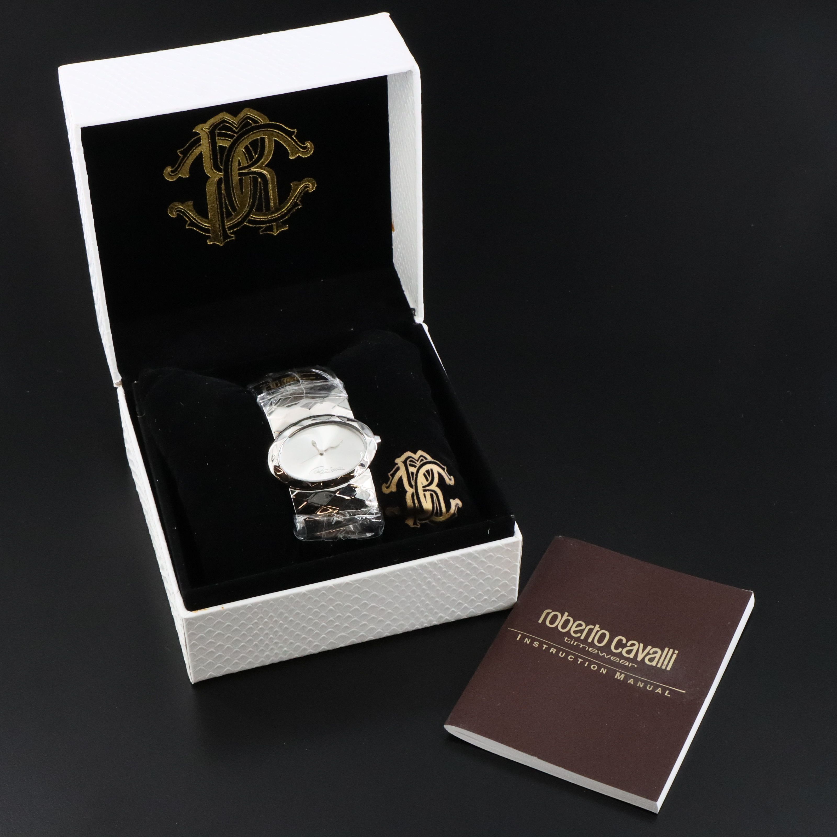 Roberto Cavalli Multiface Stainless Steel Watch # R7253133515