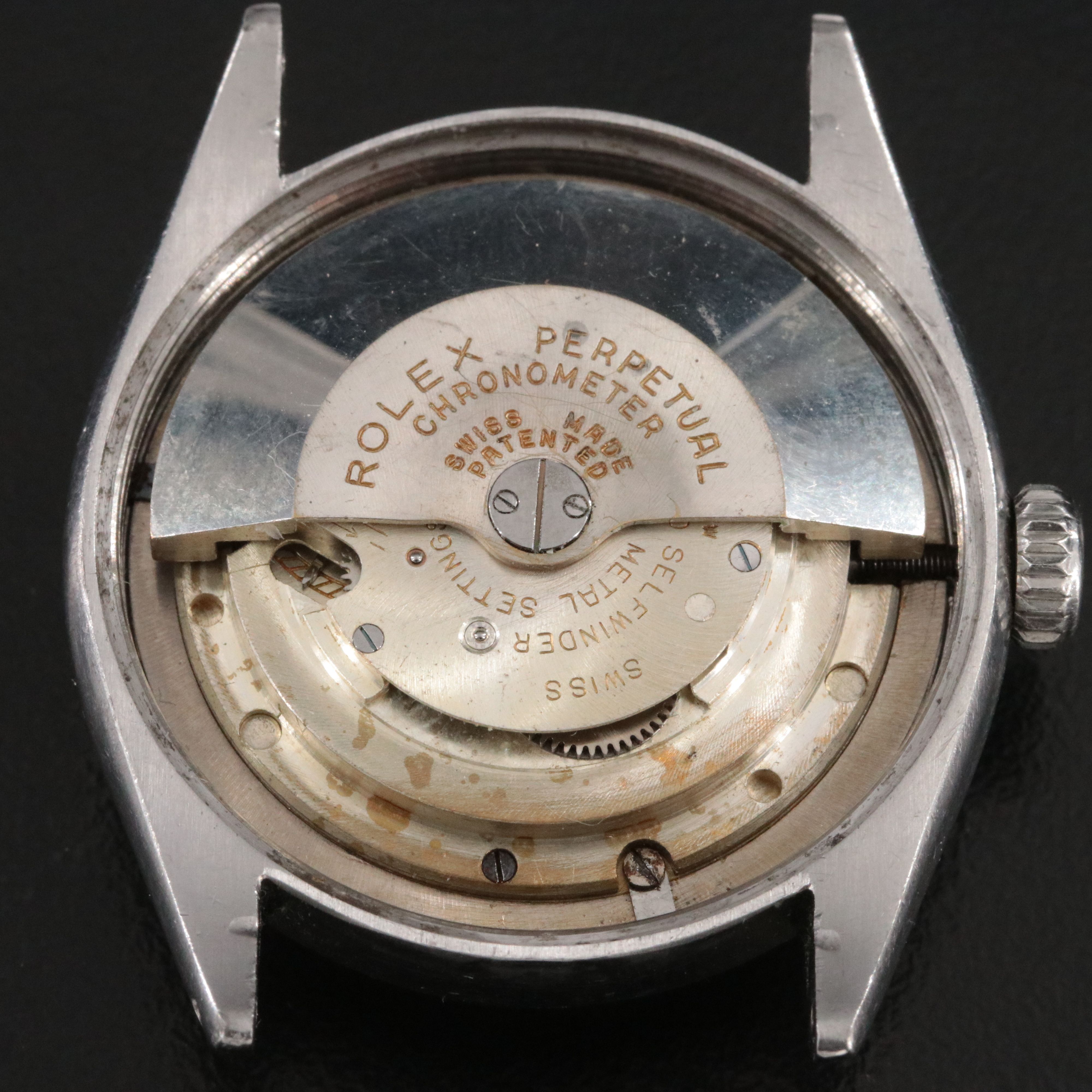 1950 Rolex Oyster Perpetual Semi-Bubble Back Ref. 6085 Watch