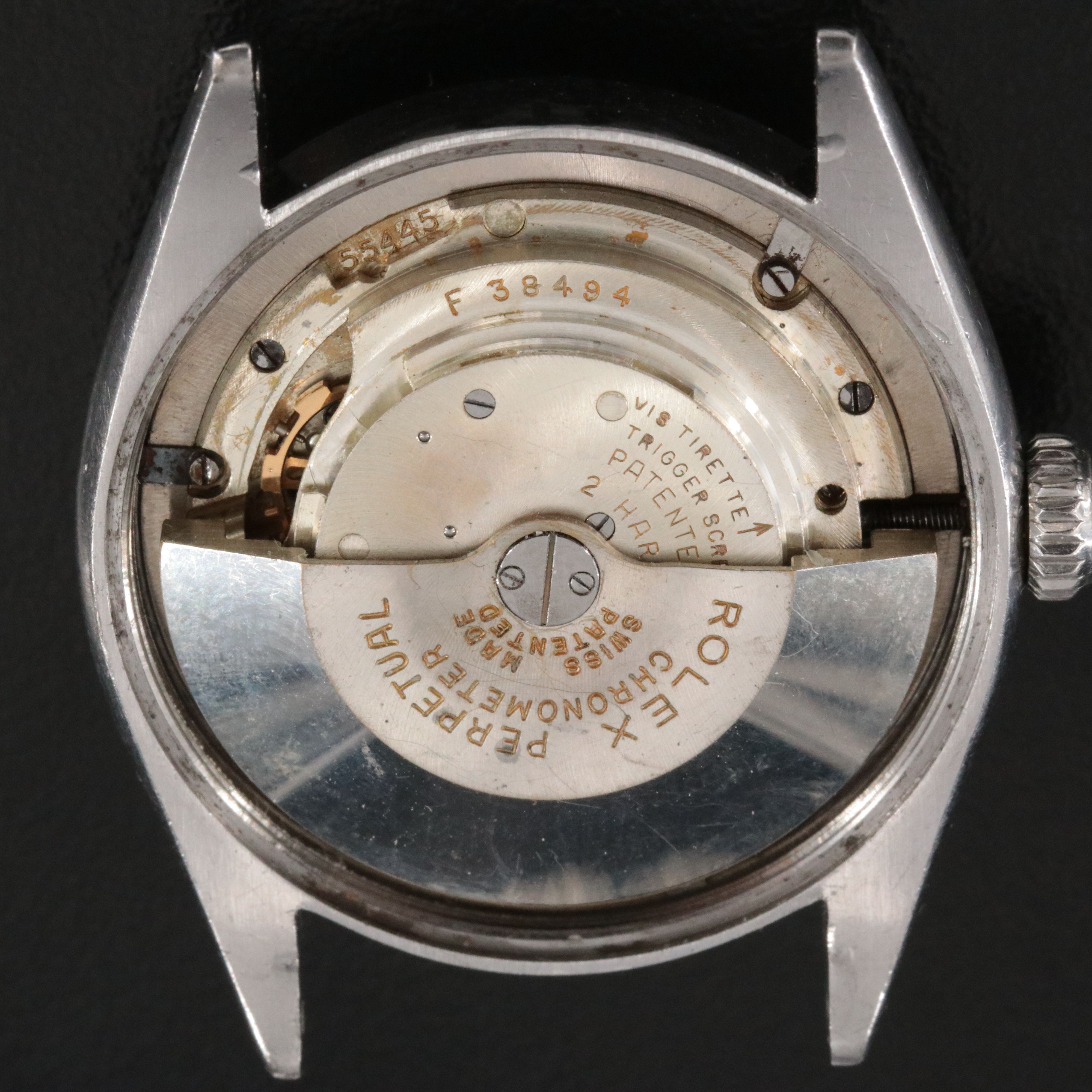 1950 Rolex Oyster Perpetual Semi-Bubble Back Ref. 6085 Watch