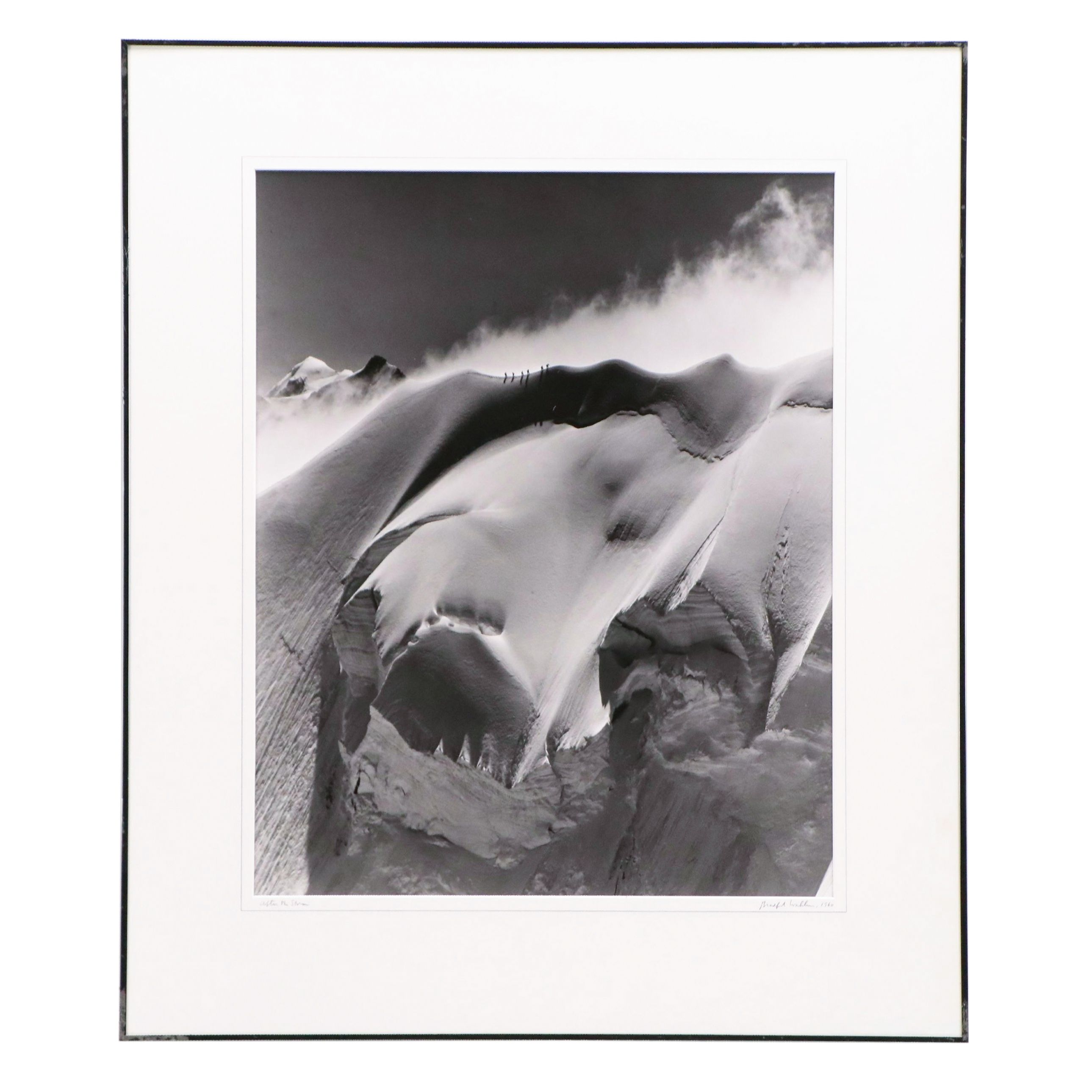 Bradford Washburn Silver Gelatin "After the Storm," 1960