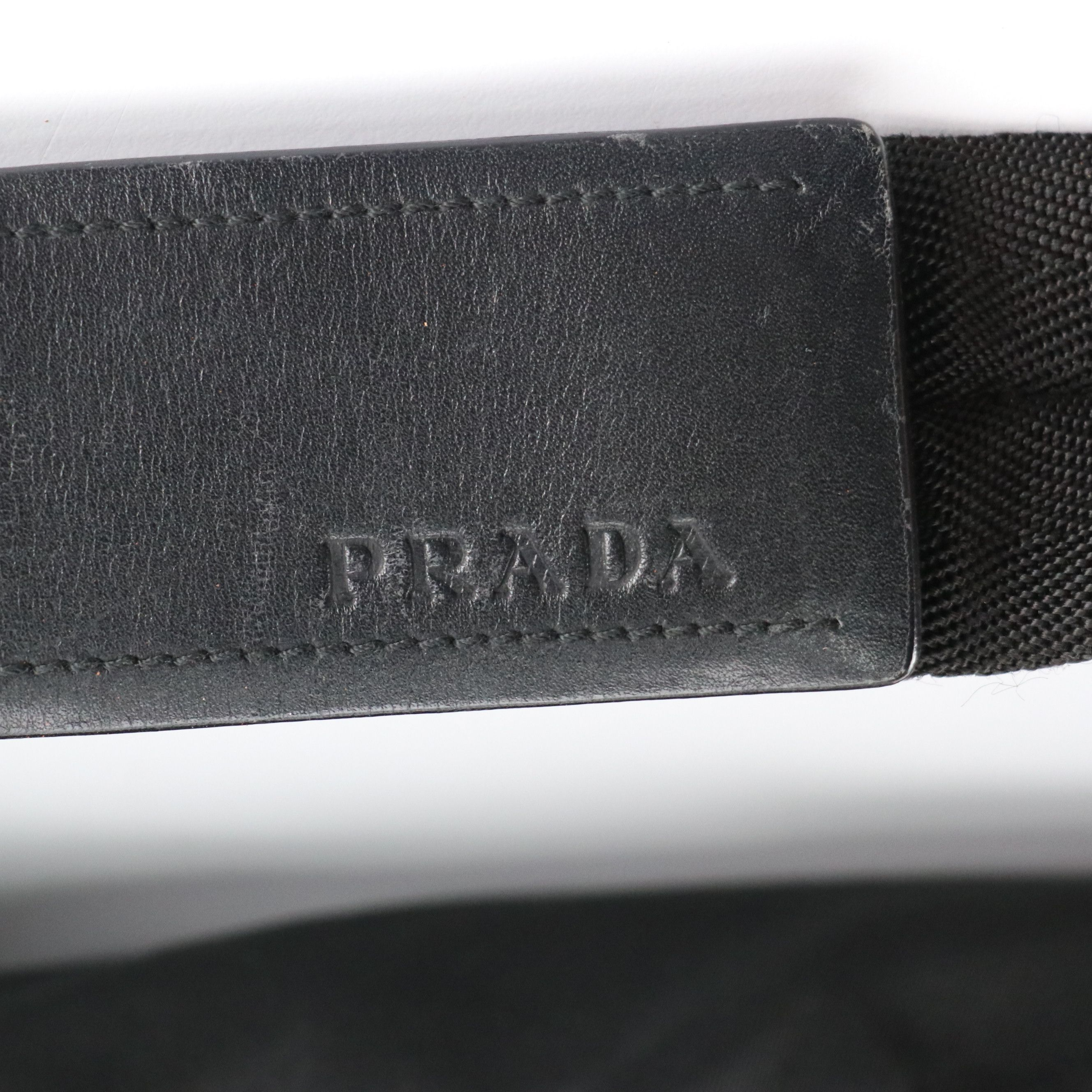 Prada Medium Crossbody Bag in Black Tessuto Nylon