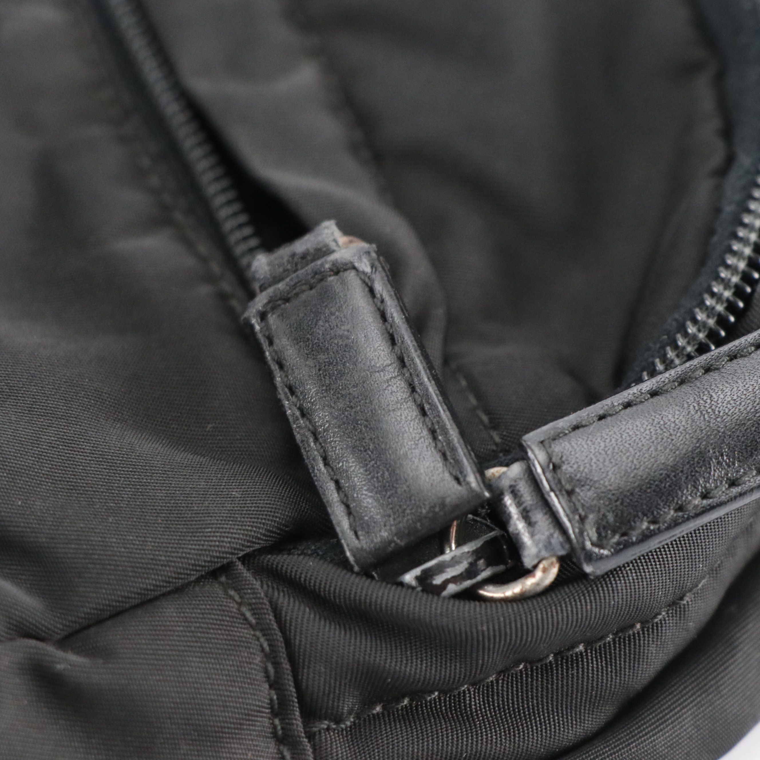 Prada Medium Crossbody Bag in Black Tessuto Nylon