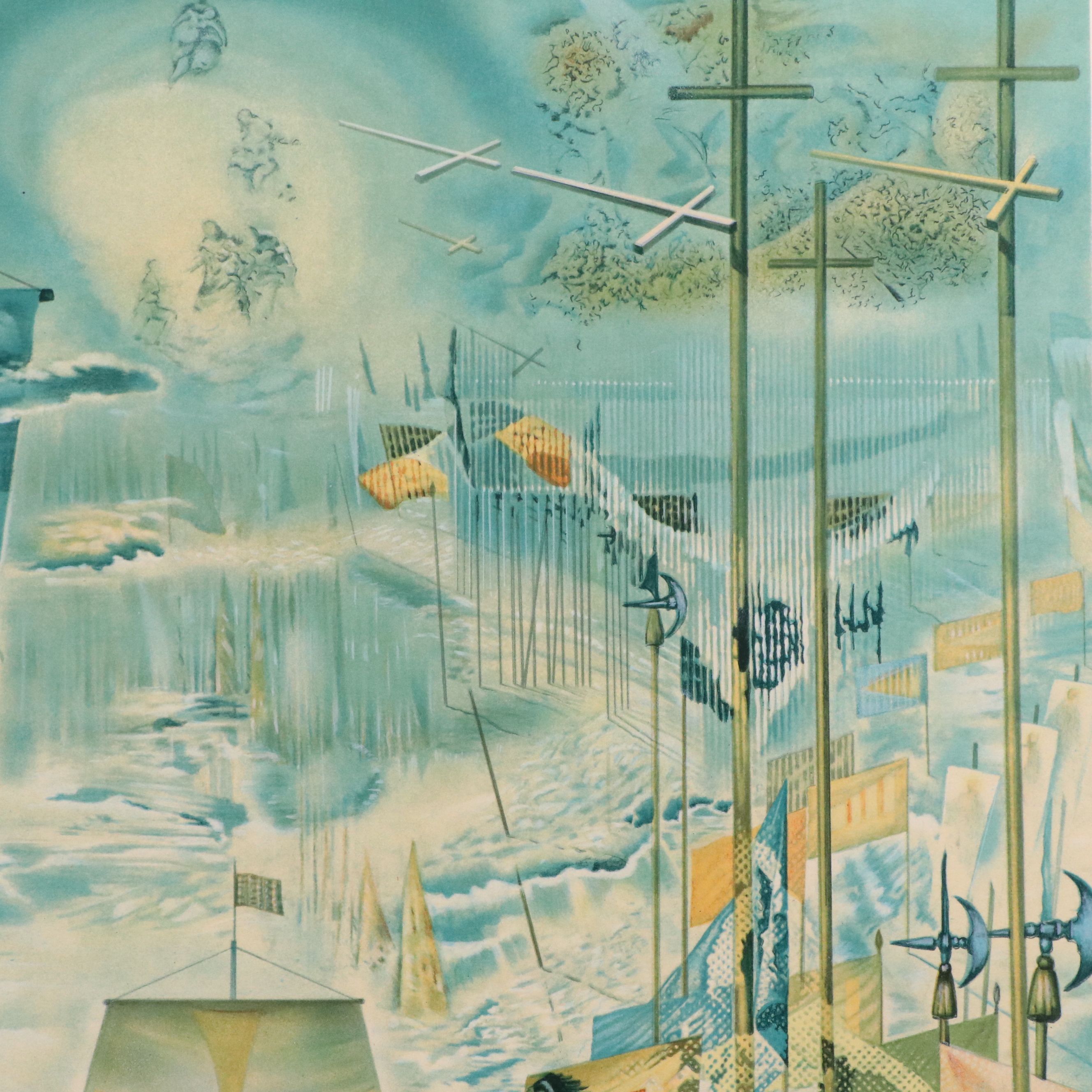 Diego Colón Signed After Salvador Dalí Print "The Discovery of America...," 1982