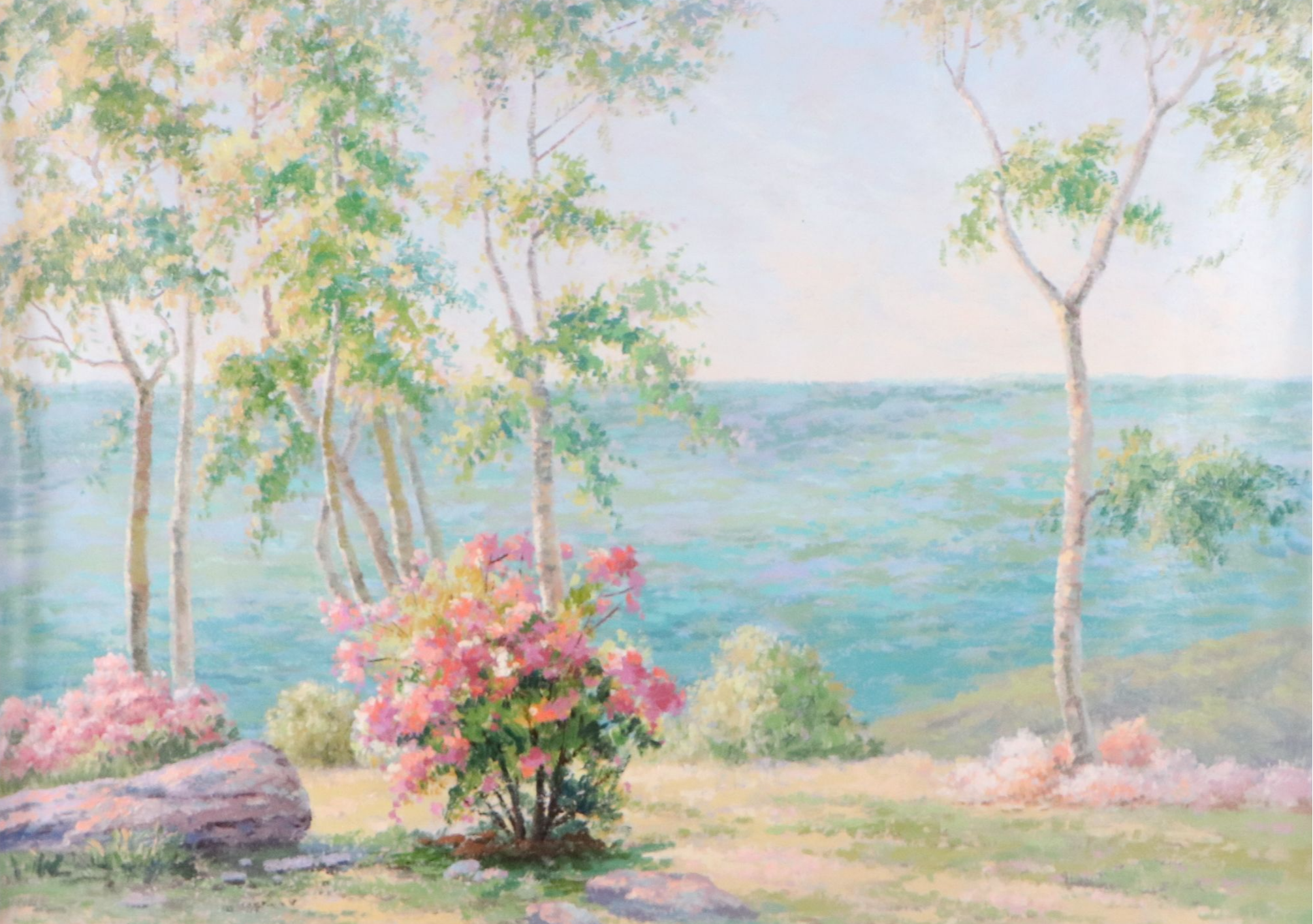 Zhou Oil Painting "My Secret Place," Circa 2026