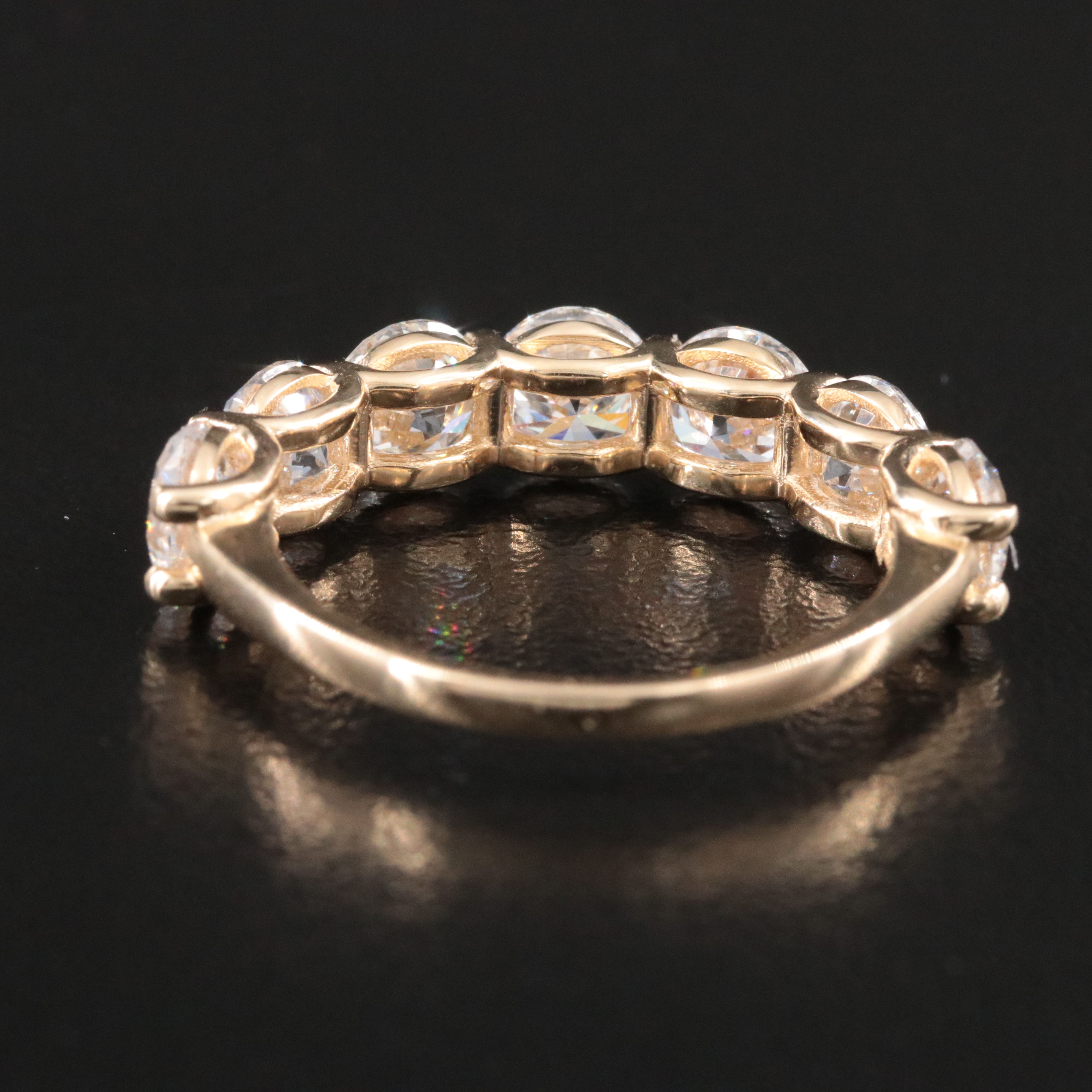 14K 3.34 CTW Lab Grown Diamond Band with IGI Jewelry Report