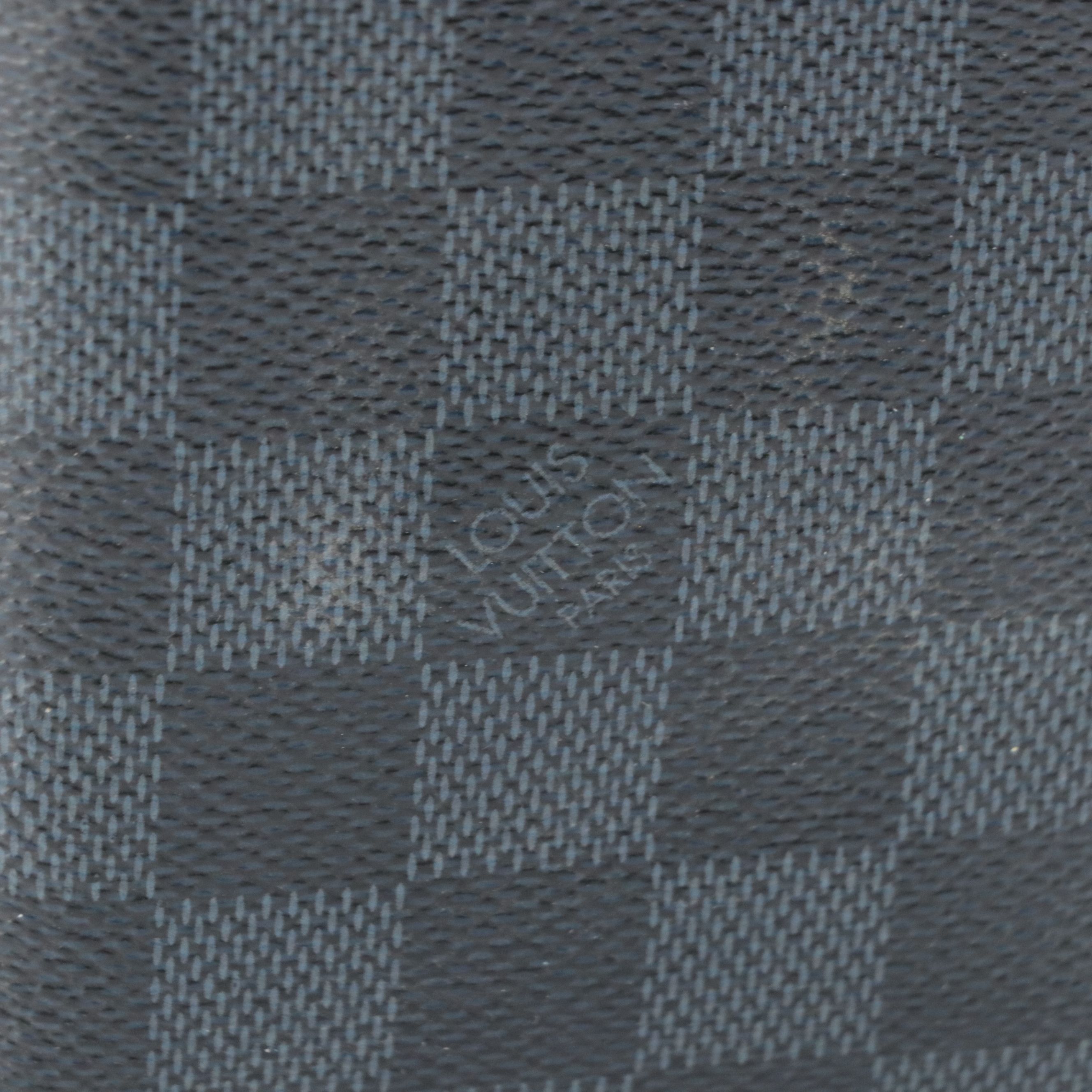 Louis Vuitton Portefeuille Brazza Wallet in Damier Graphite Canvas and Leather