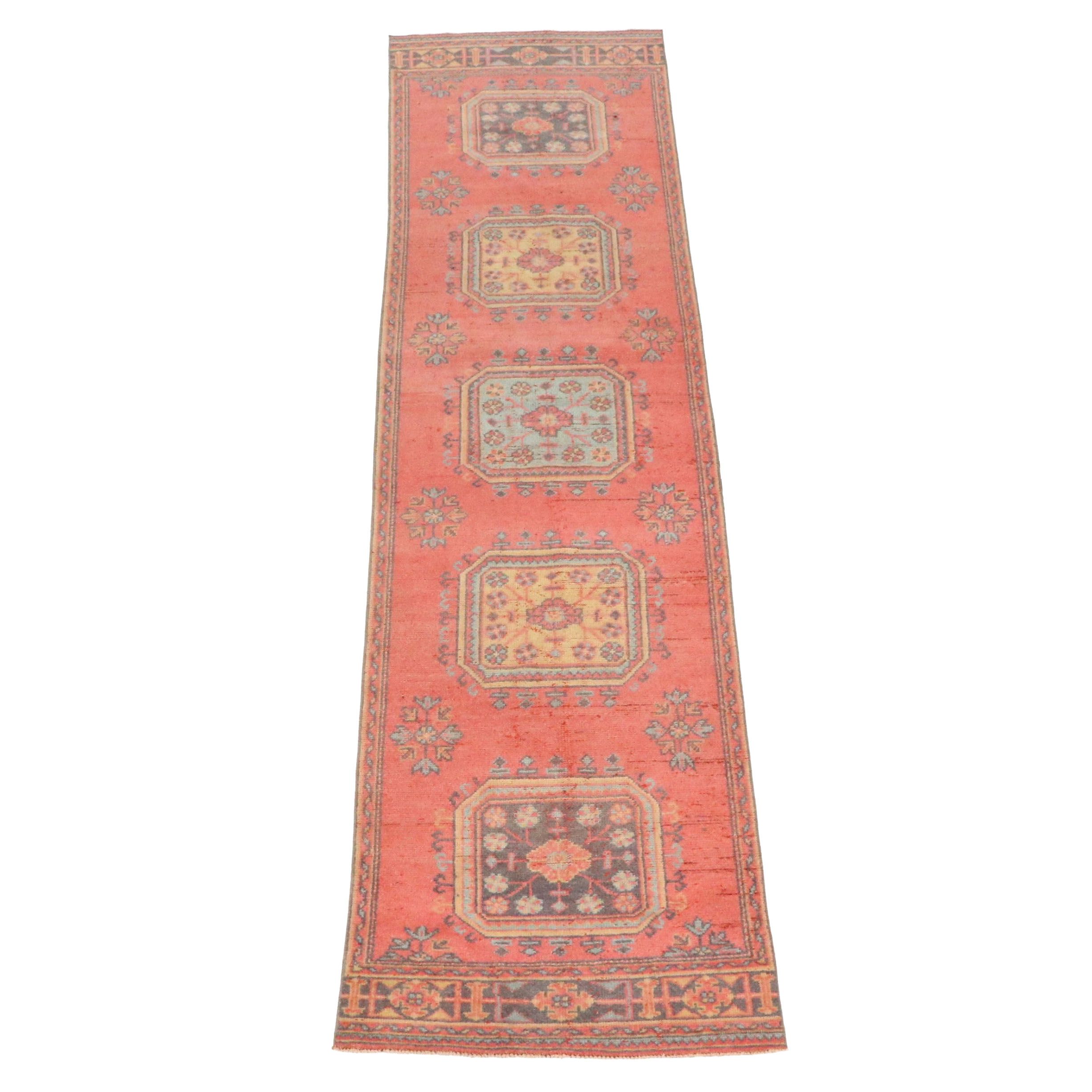 3'1 x 12' Hand-Knotted Turkish Long Rug
