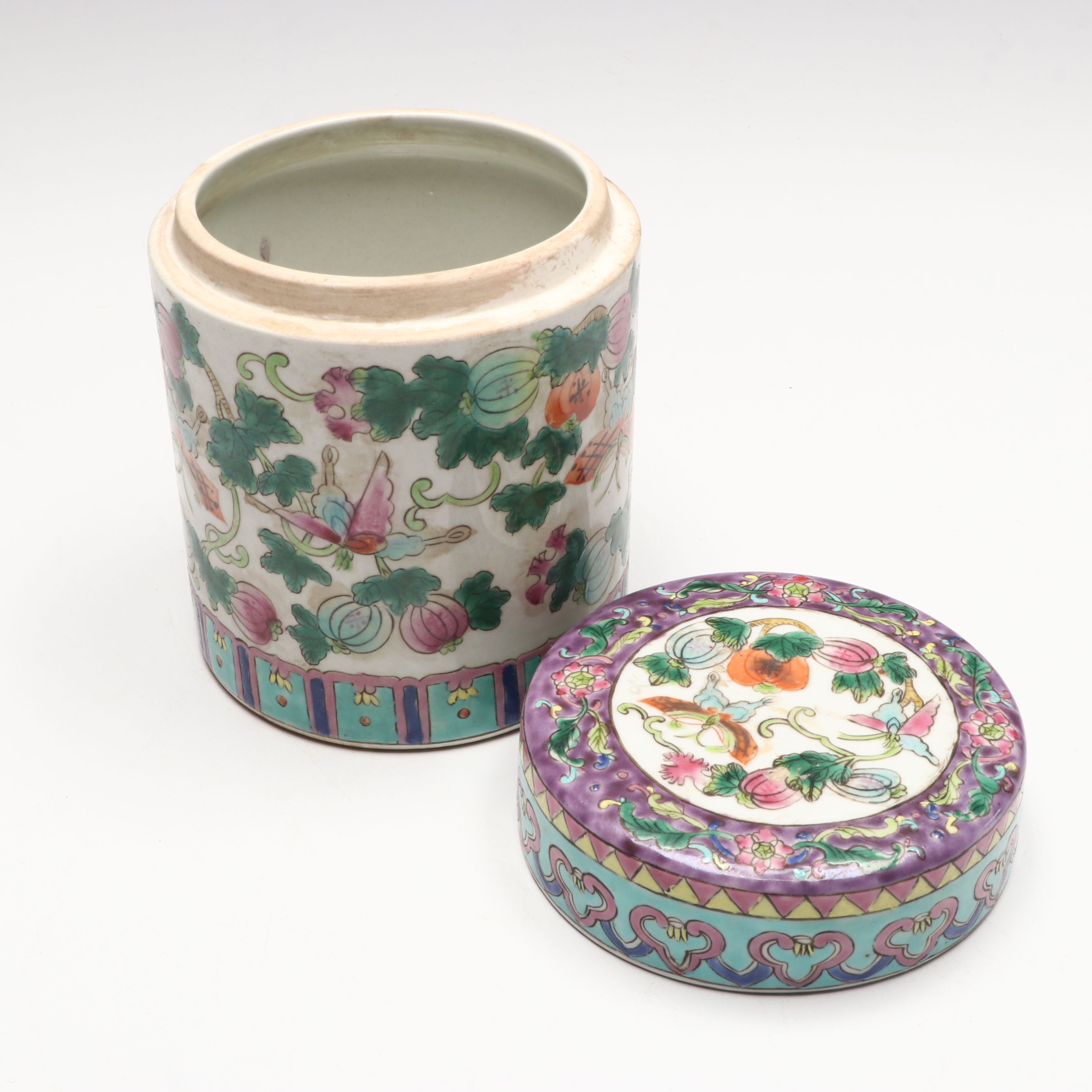 Chinese Porcelain Jar and Bowl