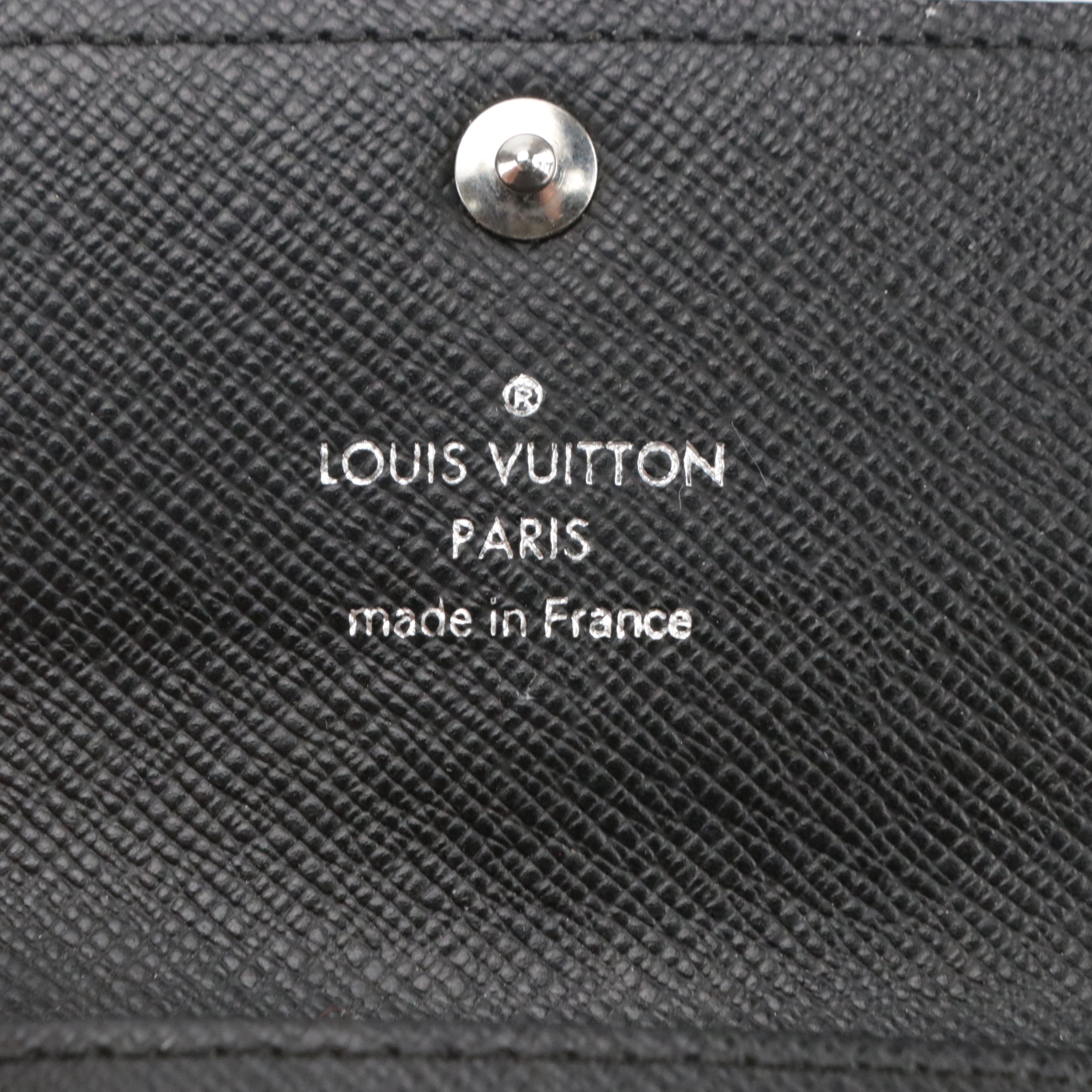 Louis Vuitton Six-Key Case in Damier Graphite Canvas