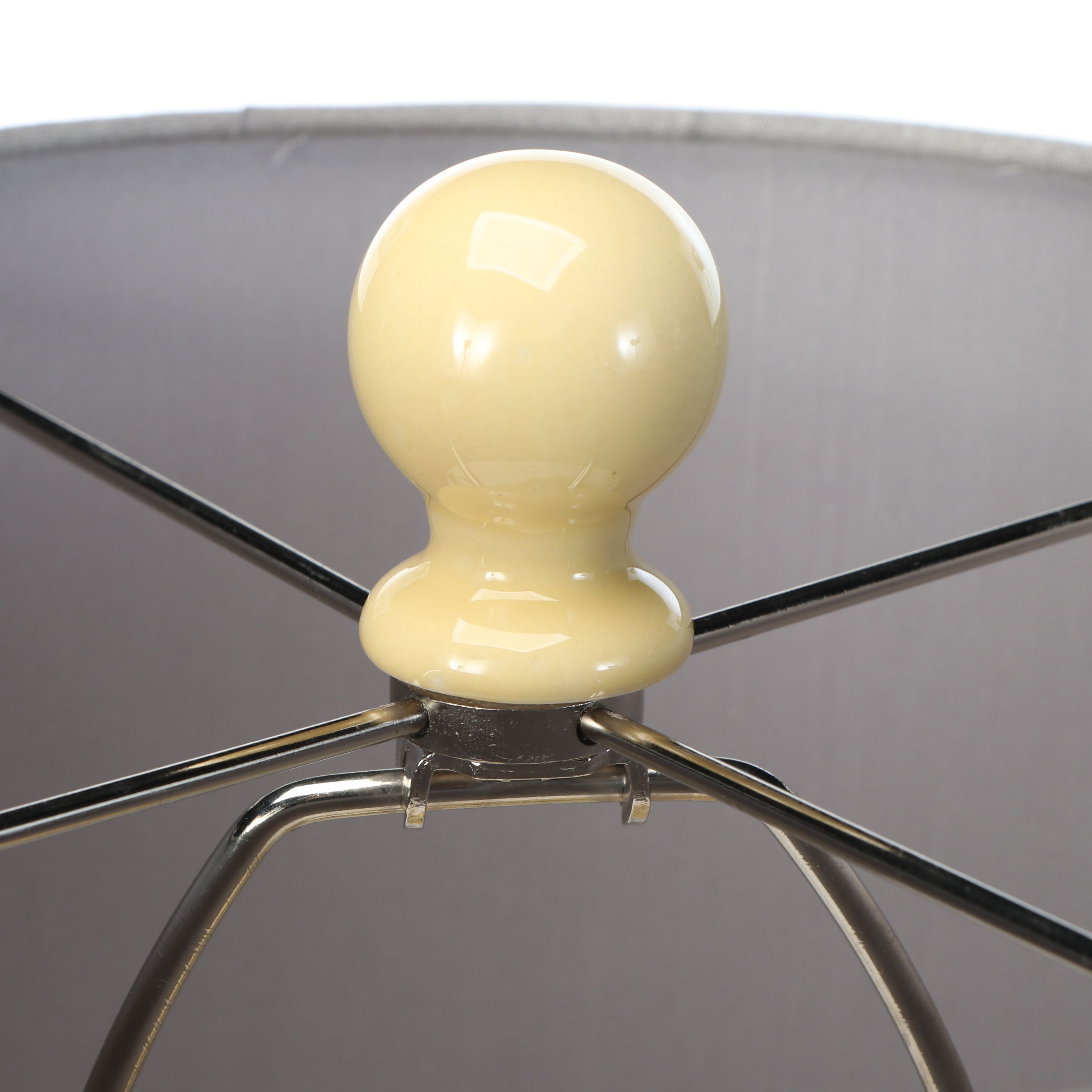 Yellow Ceramic Urn Table Lamps