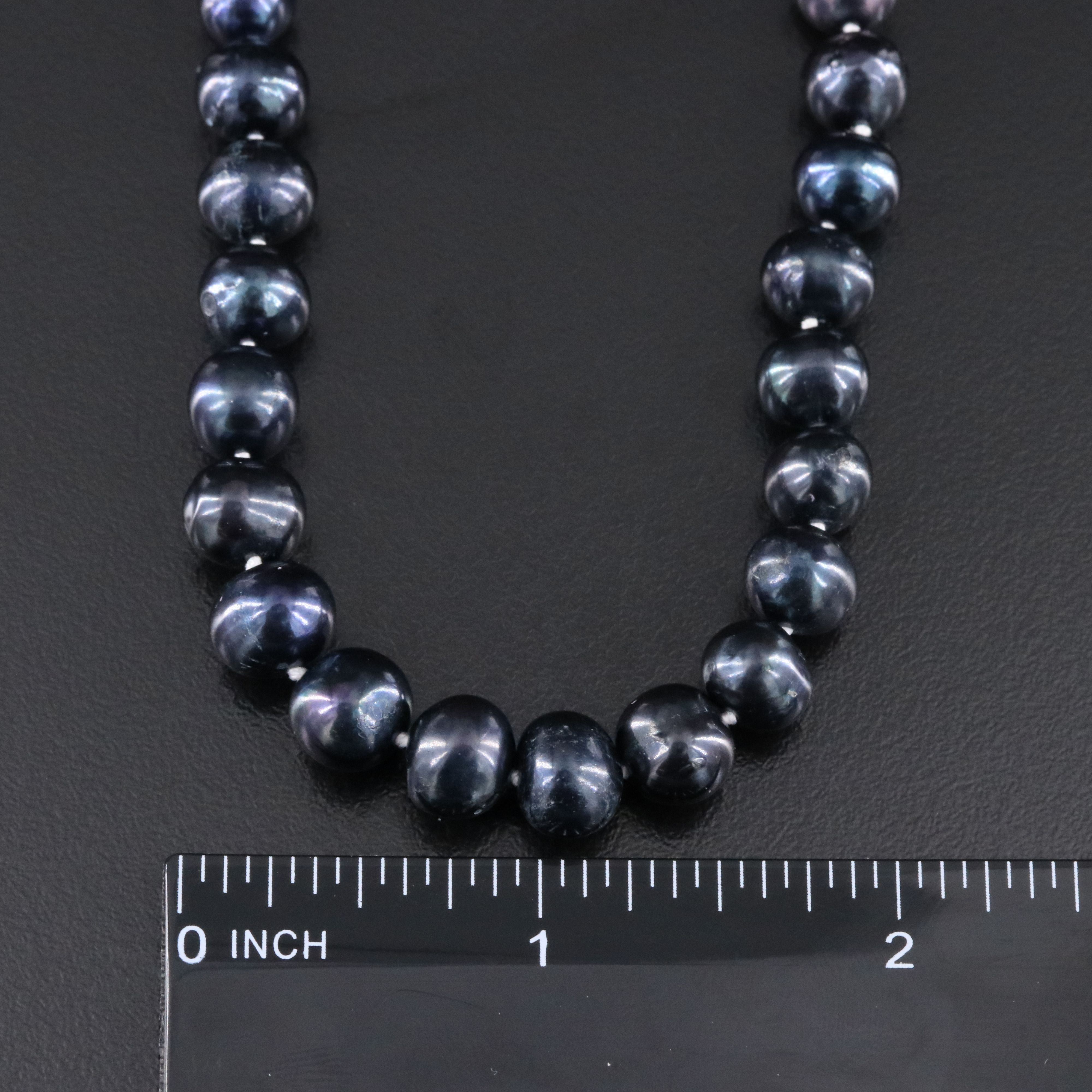 Pearl Necklaces with Sterling Clasps