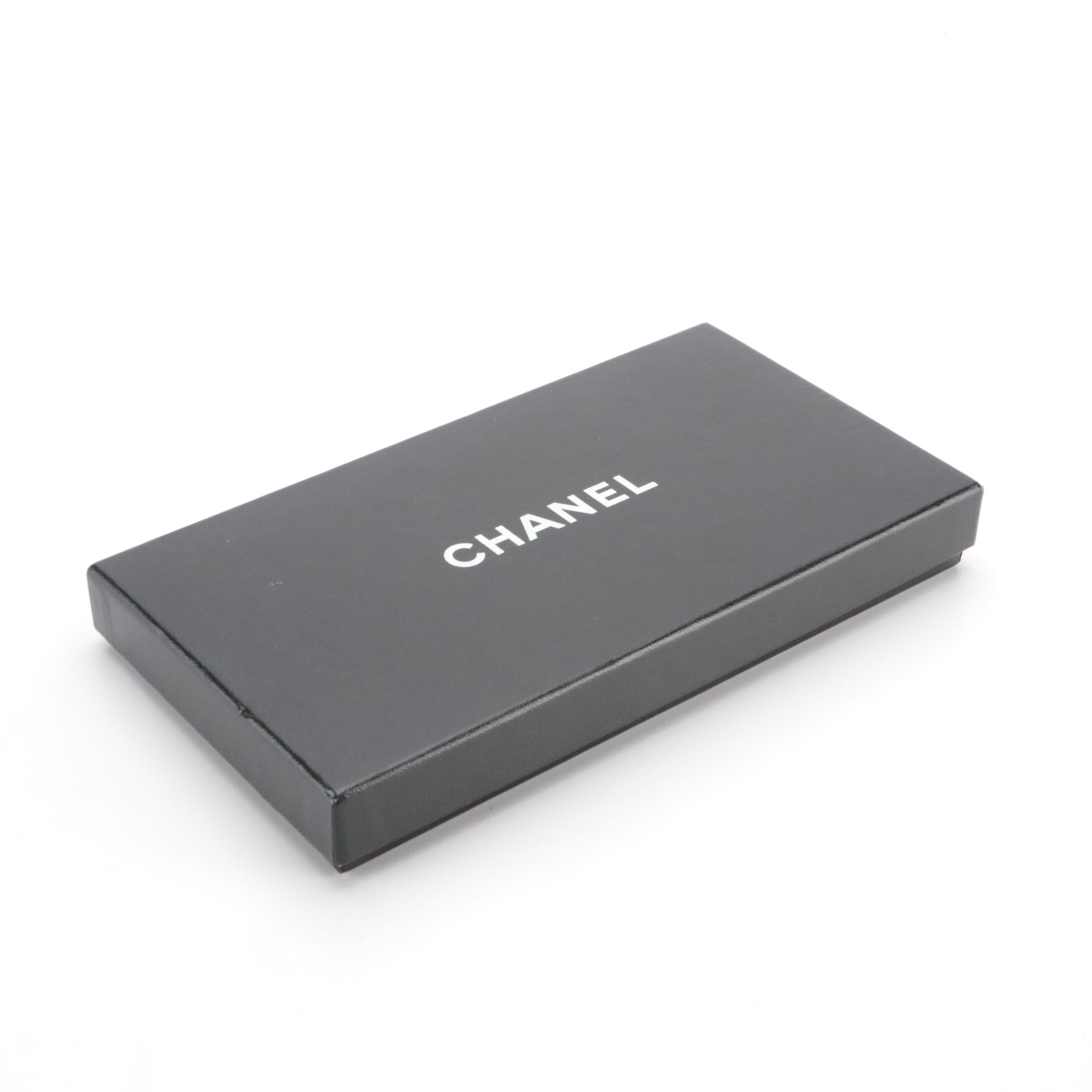 Chanel CC Stitched Zip Around Wallet in Pink Caviar Leather, With Box