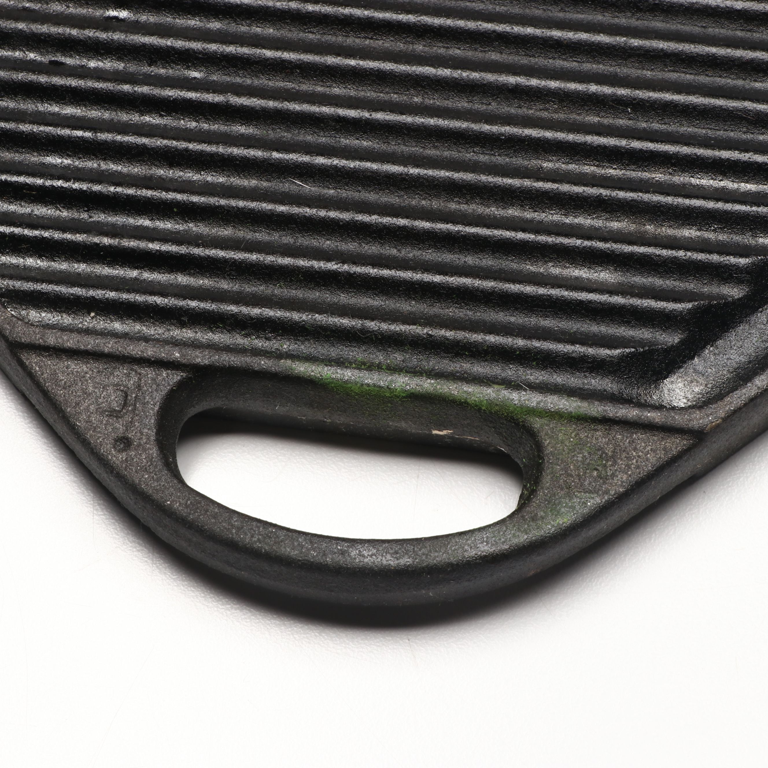 Le Creuset Cast Iron Griddle and Griswold Cast Iron Pot