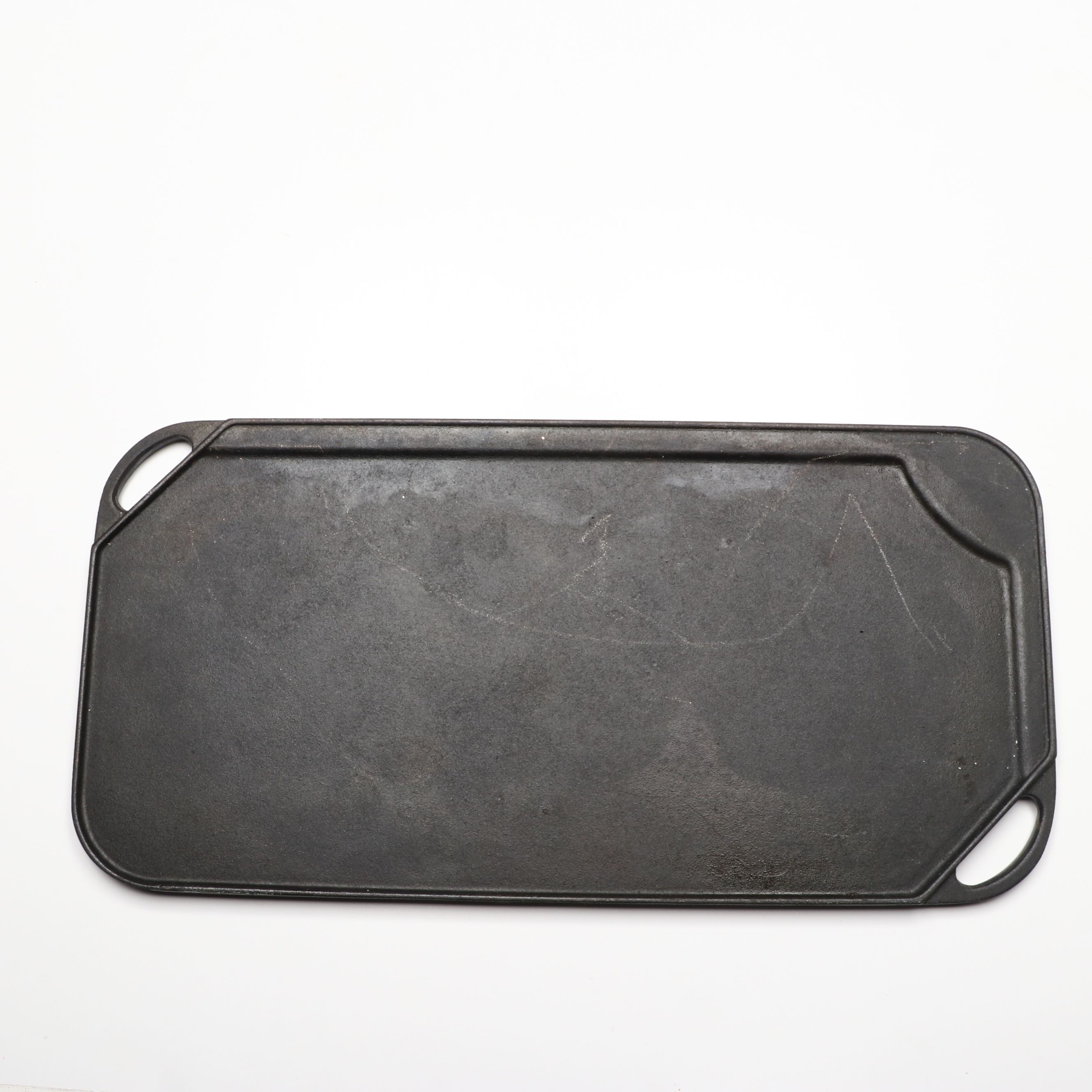 Le Creuset Cast Iron Griddle and Griswold Cast Iron Pot