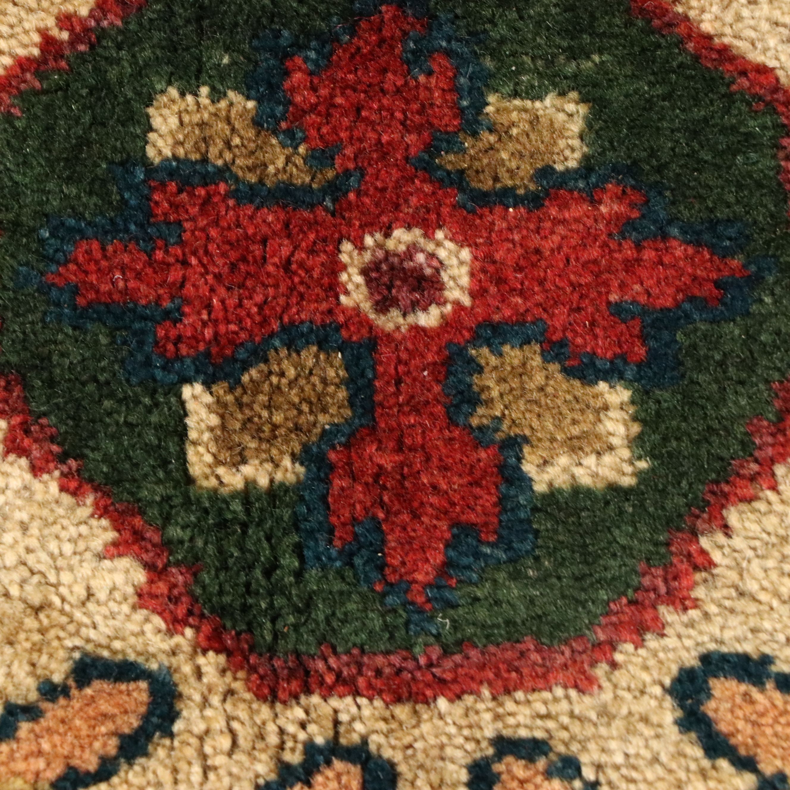 8'11 x 12'3 Hand-Knotted Persian Serapi Area Rug