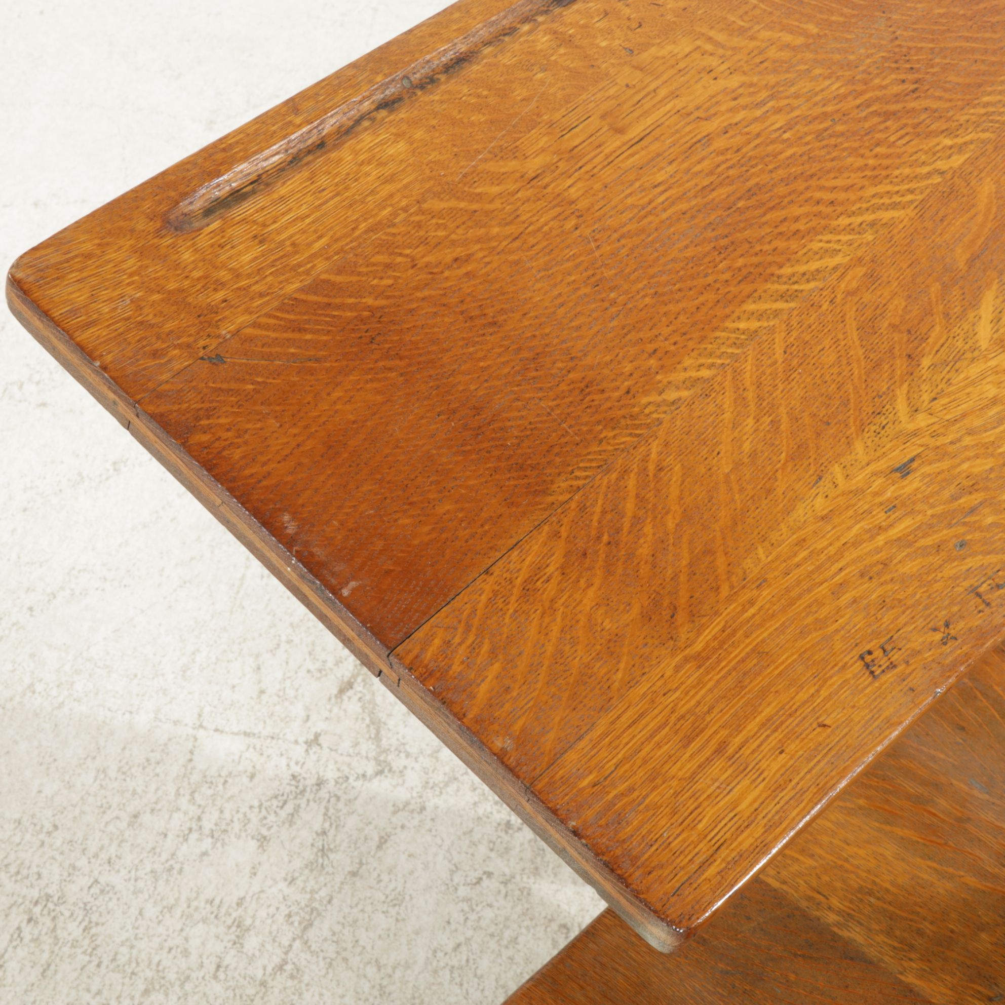 Parker-Fowler "Moulthrop" Adjustable Oak Student's Desk, Early 20th Century