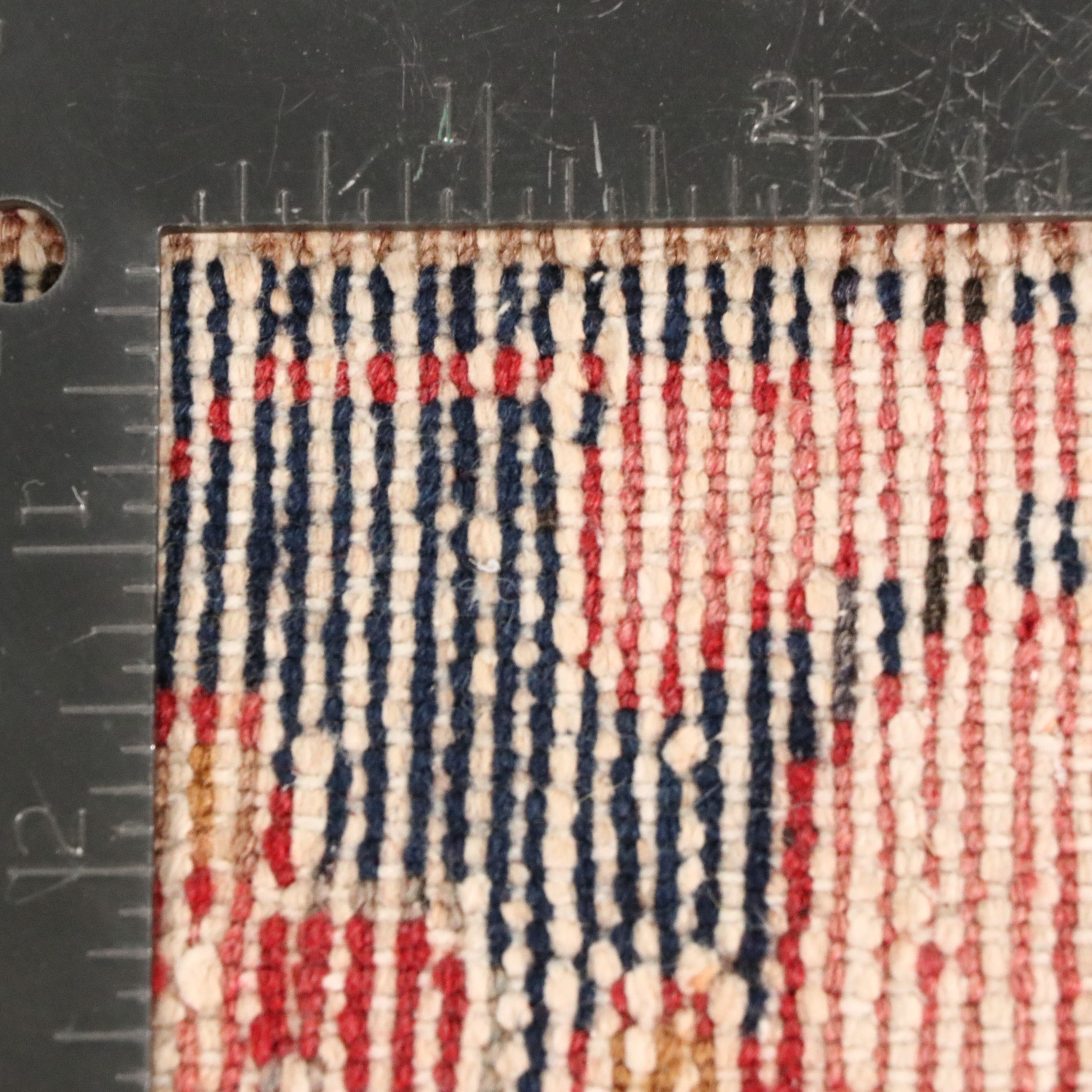 4'11 x 11'1 Hand-Knotted Persian Lilihan Long Rug