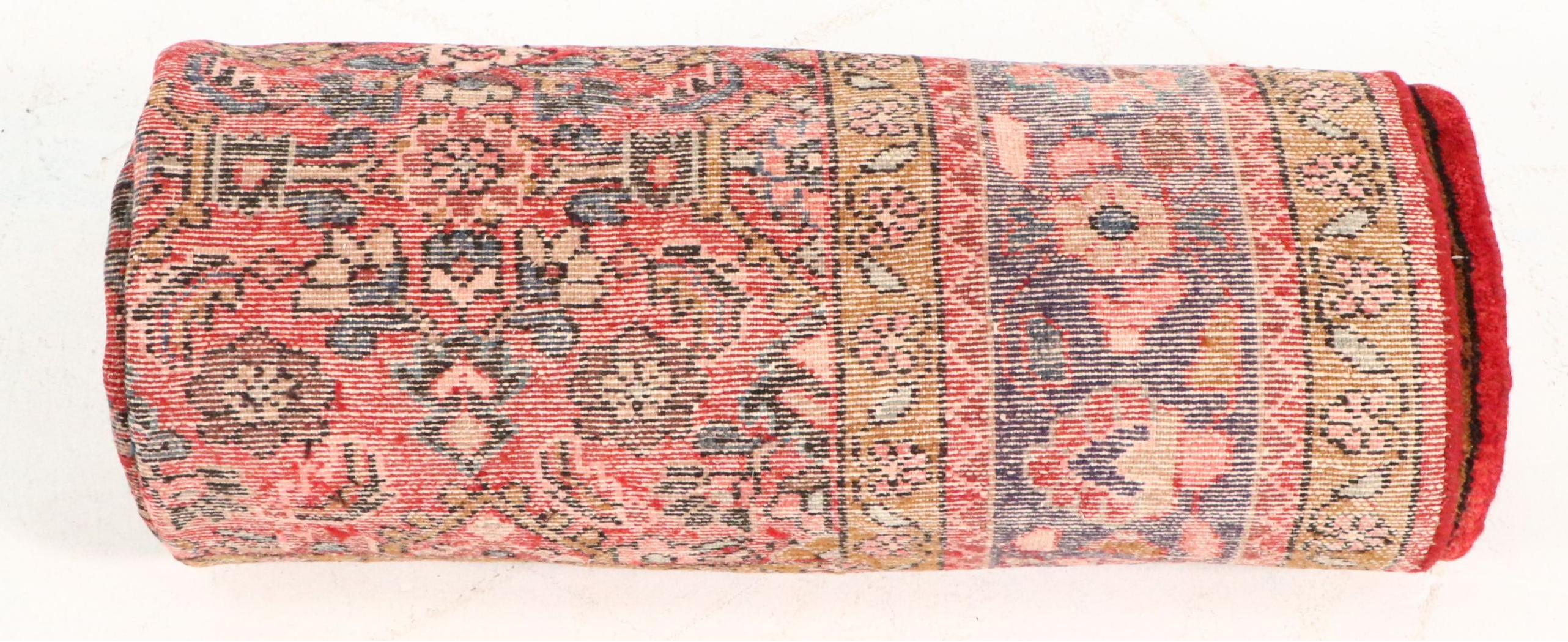 4'11 x 11'1 Hand-Knotted Persian Lilihan Long Rug