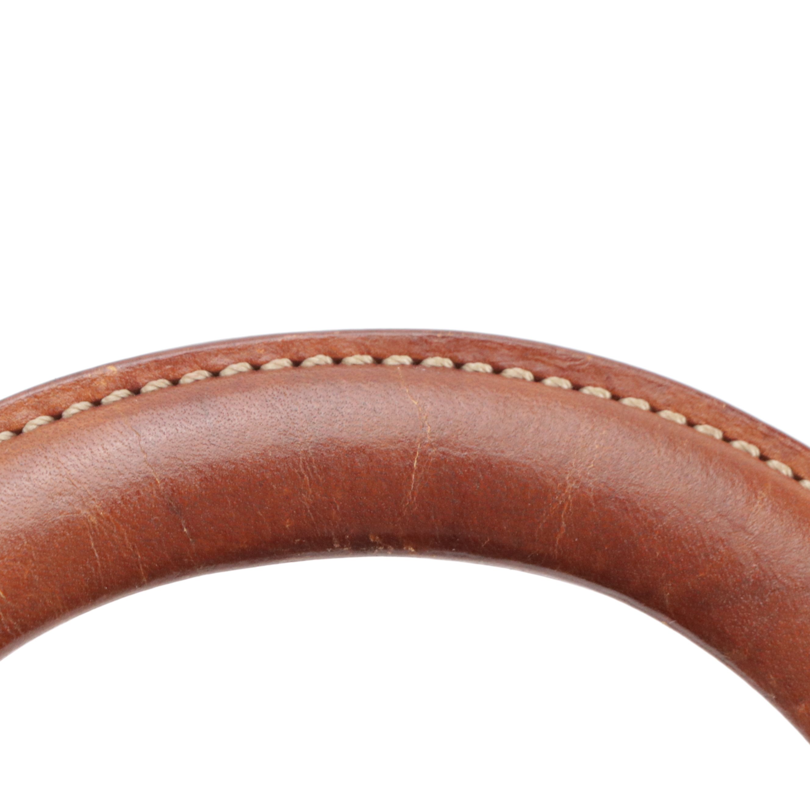 Celine Top Handle Top Tote Bag in Dark Brown Macadam Canvas and Leather