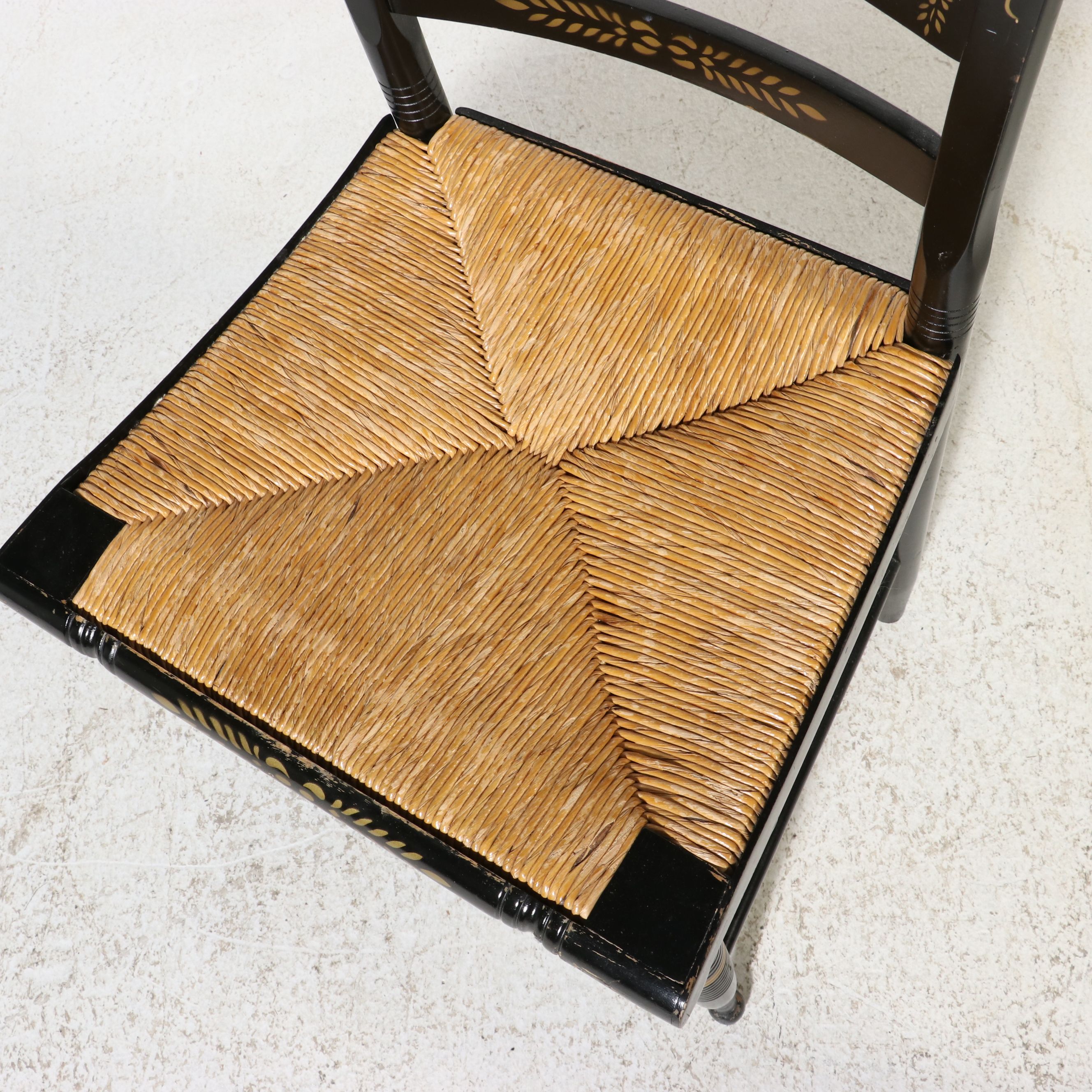 L. Hitchcock with Other Paint-Decorated Fancy Chairs and Stools