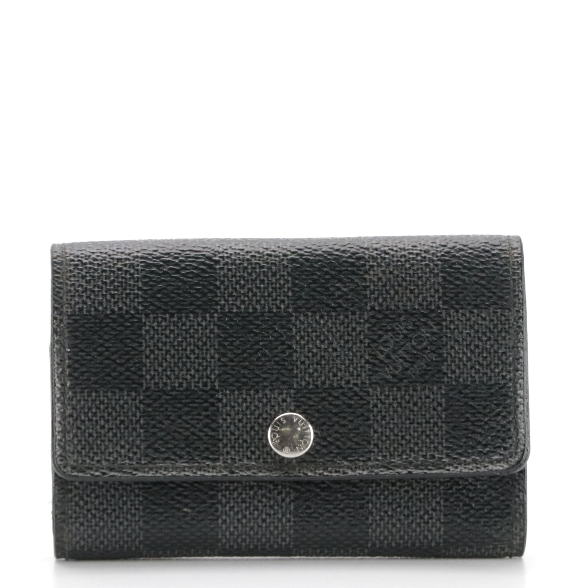 Louis Vuitton Six-Key Case in Damier Graphite Canvas