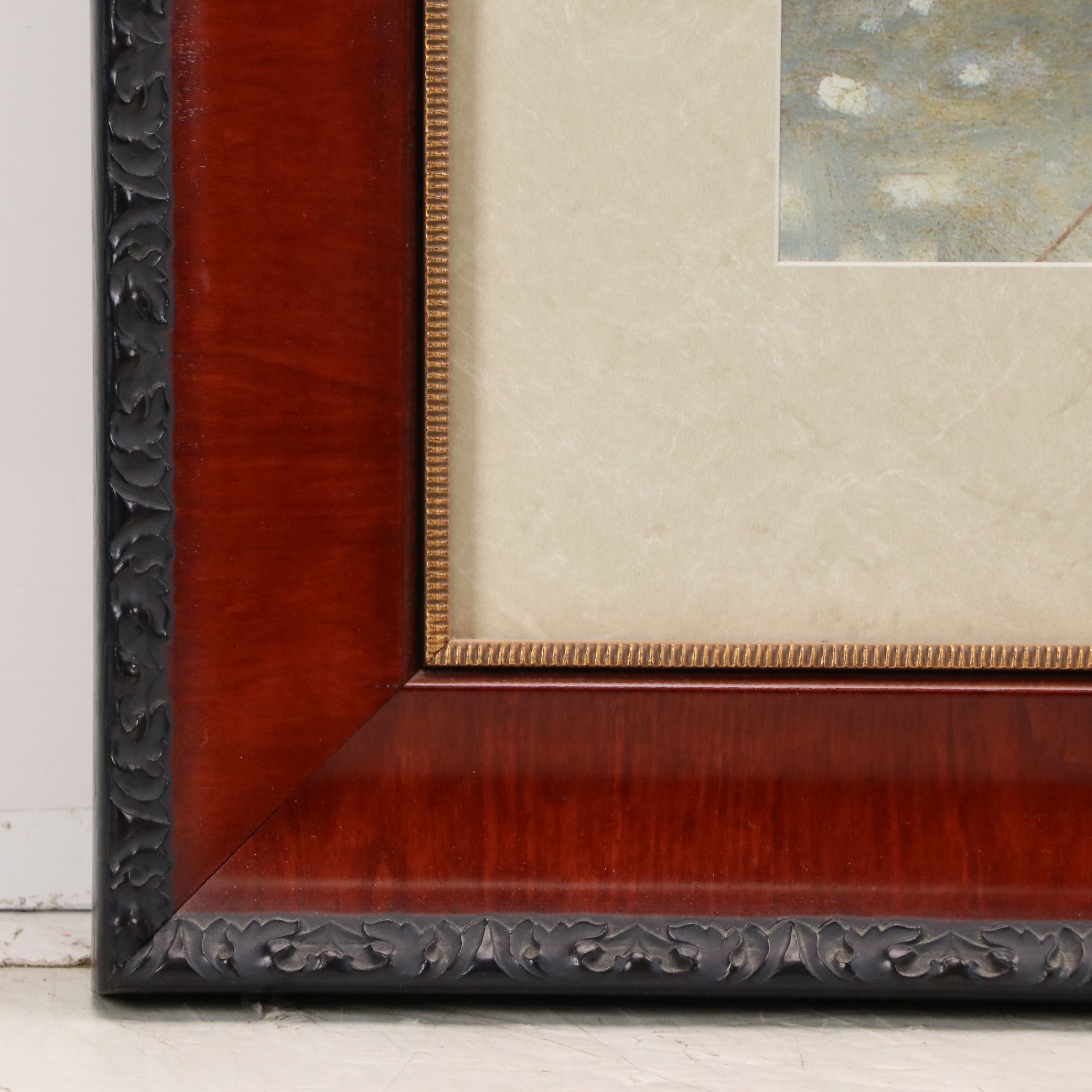 Offset Litho After Carl Blechen "The Interior of the Palm House," 20th/21st C.