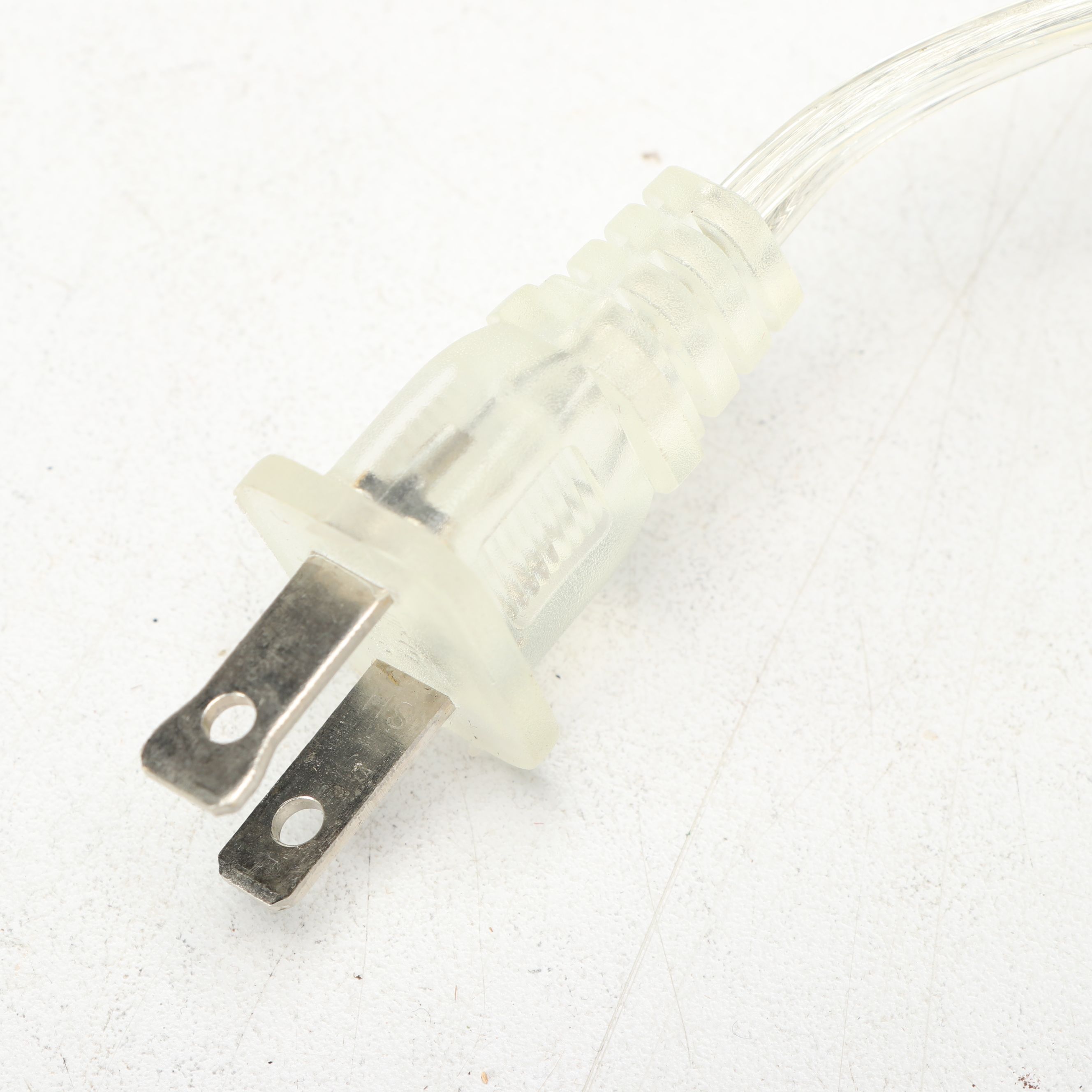 Clear Glass Teardrop Table Lamps