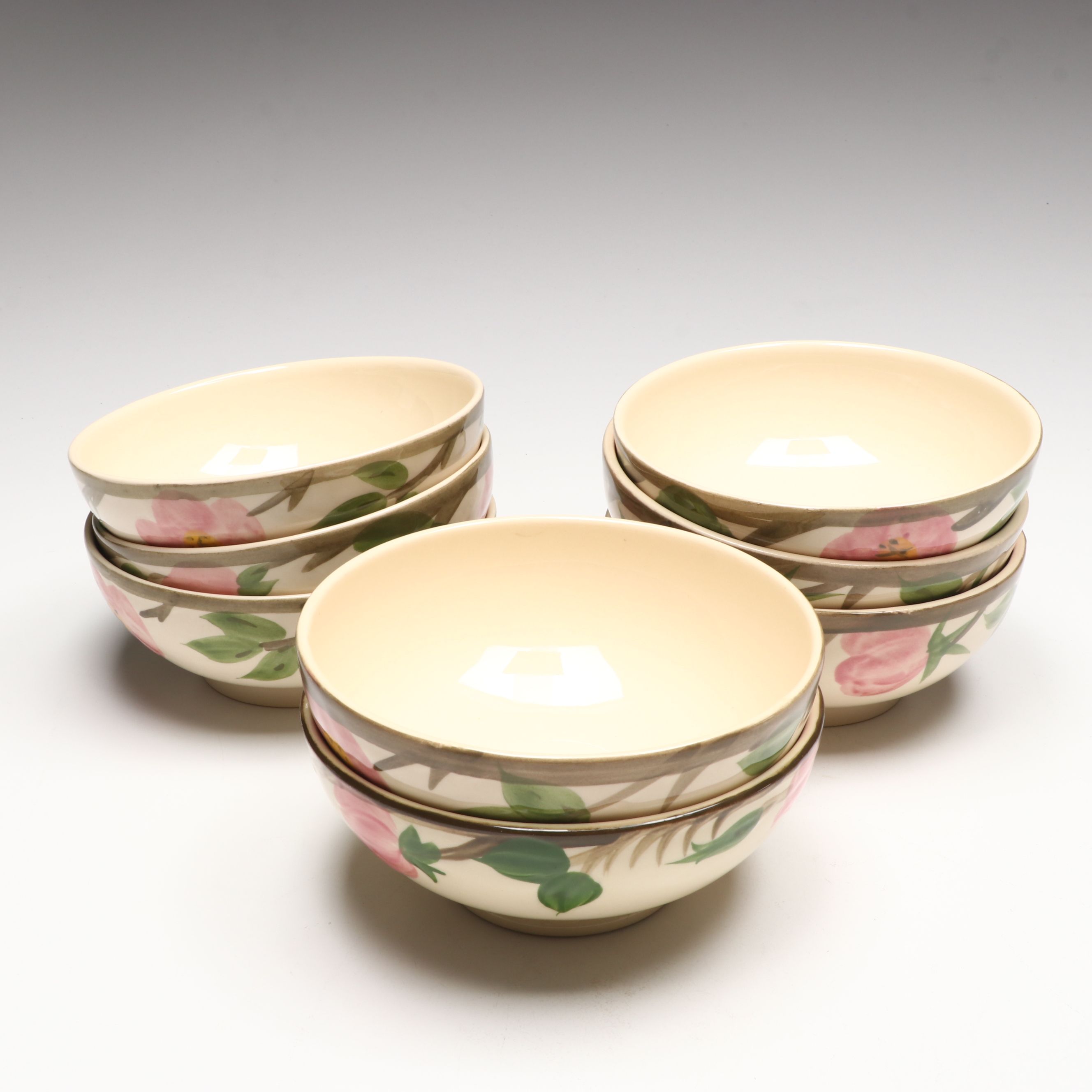 Franciscan "Desert Rose" Earthenware Tableware, Mid to Late 20th Century
