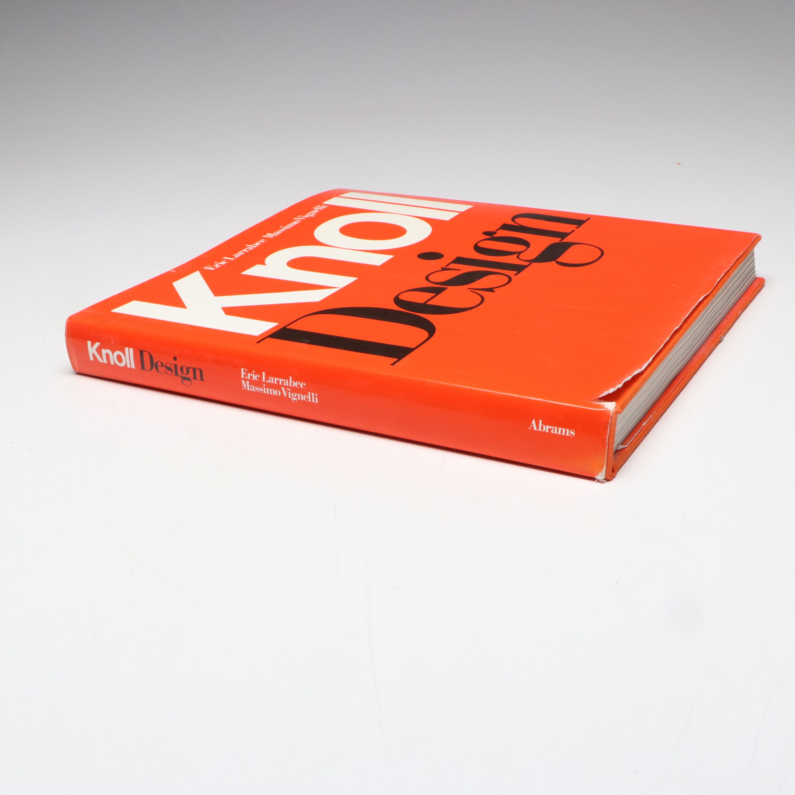 Third Printing "Knoll Design" by Eric Larrabee and Massimo Vignelli, 1990
