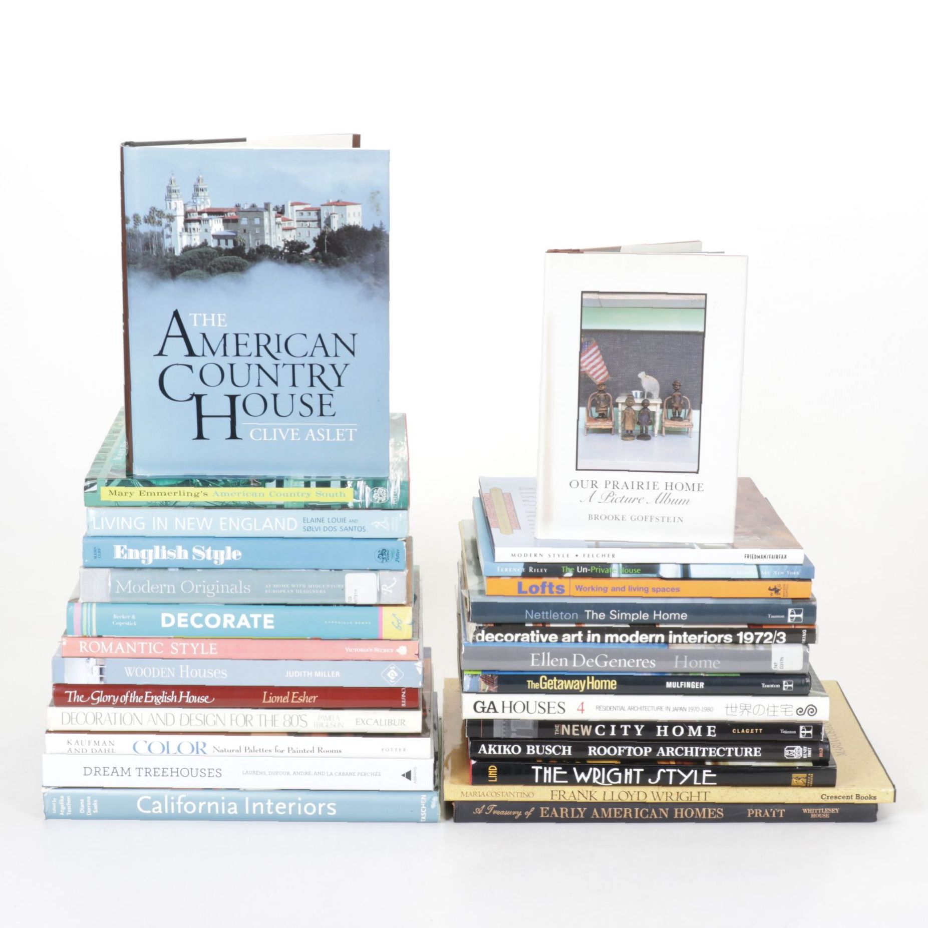 "Ellen DeGeneres - Home" And Other Books on Architecture, Facades, And Design