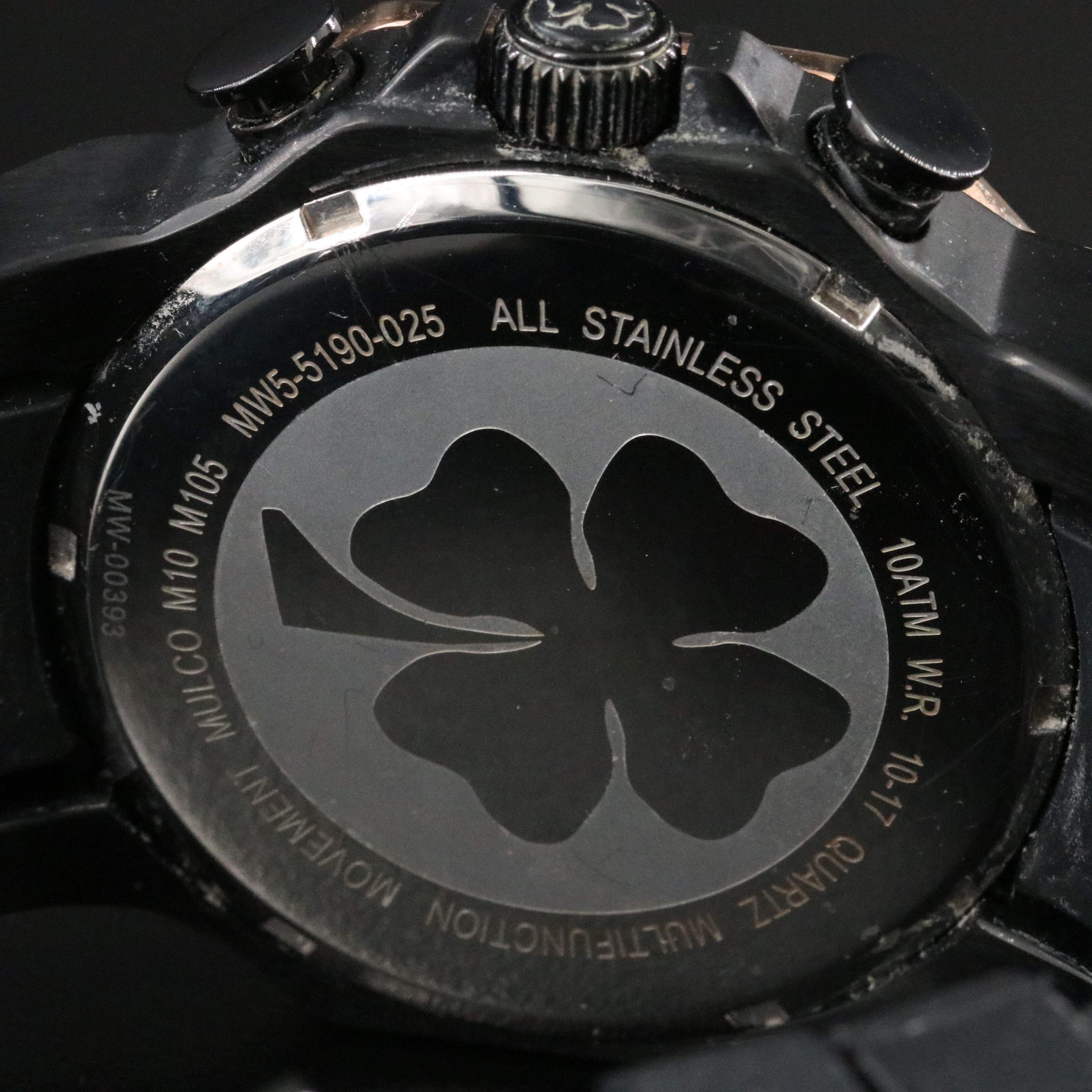 Mulco Day - Date St. Steel PVD Coated Quartz Watch Ref. MW5