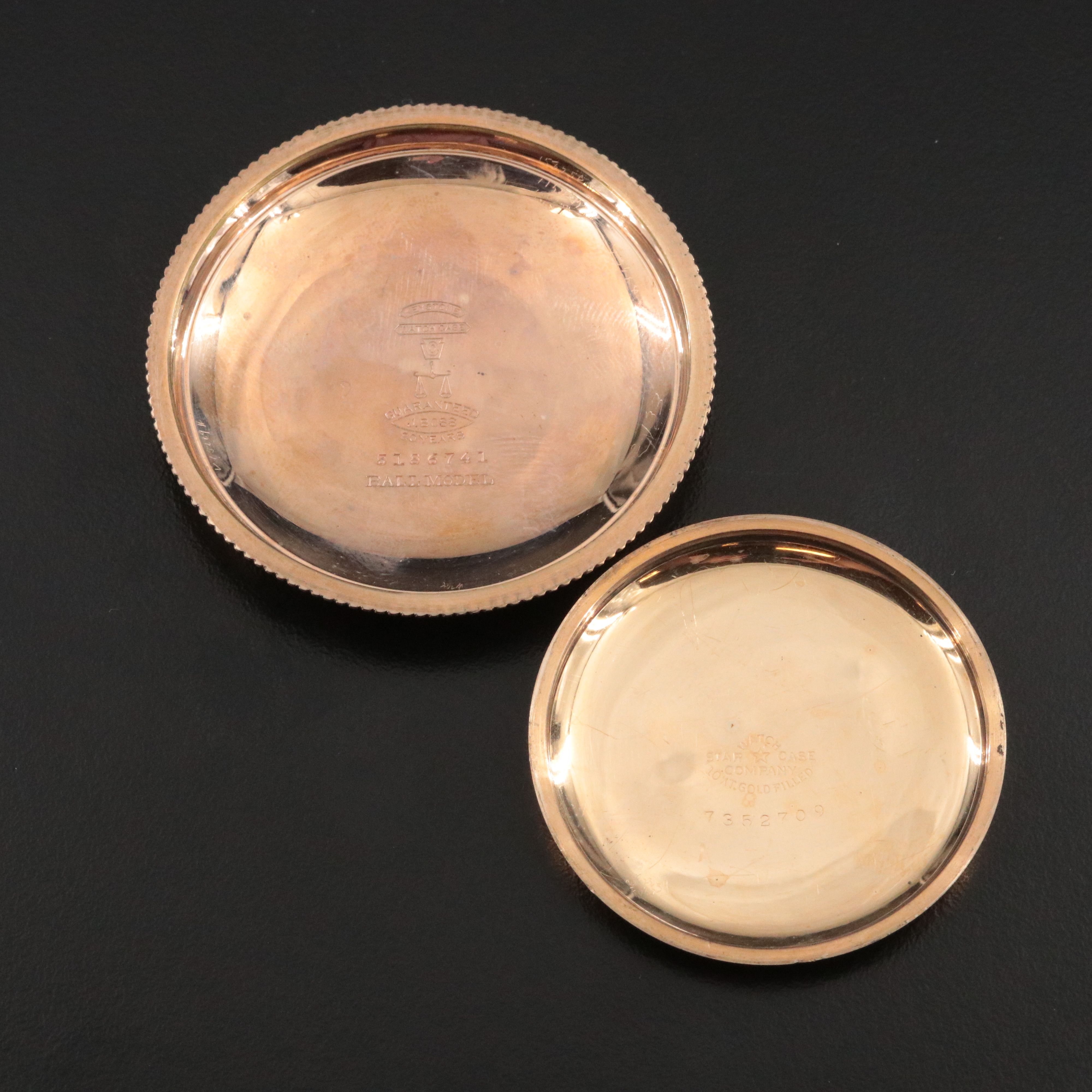 Selection of Pocket Watches Featuring Elgin and Ball Watch Co.