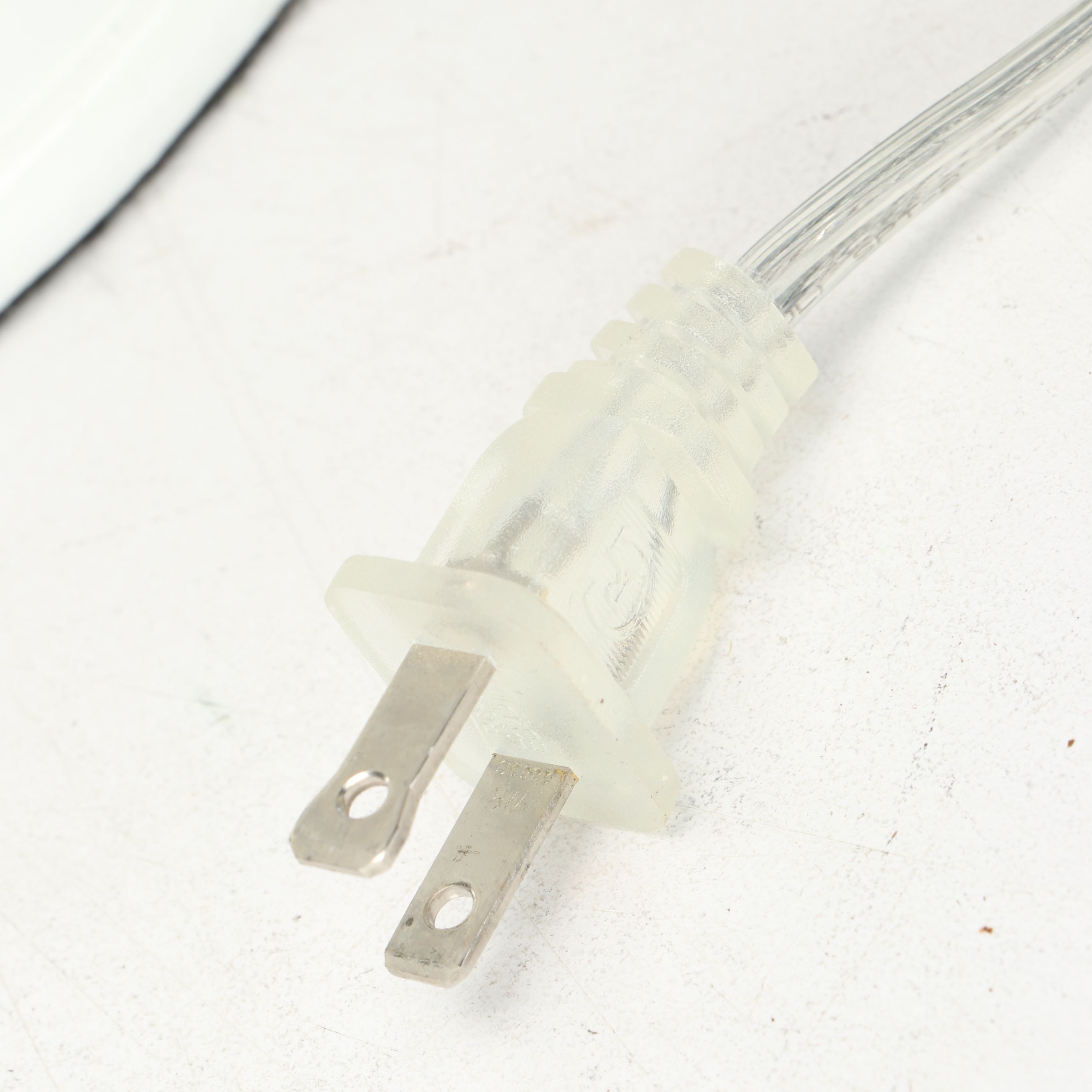 Pair of White Pedestal Baluster Table Lamps with Slubbed Cotton Shades, 2017