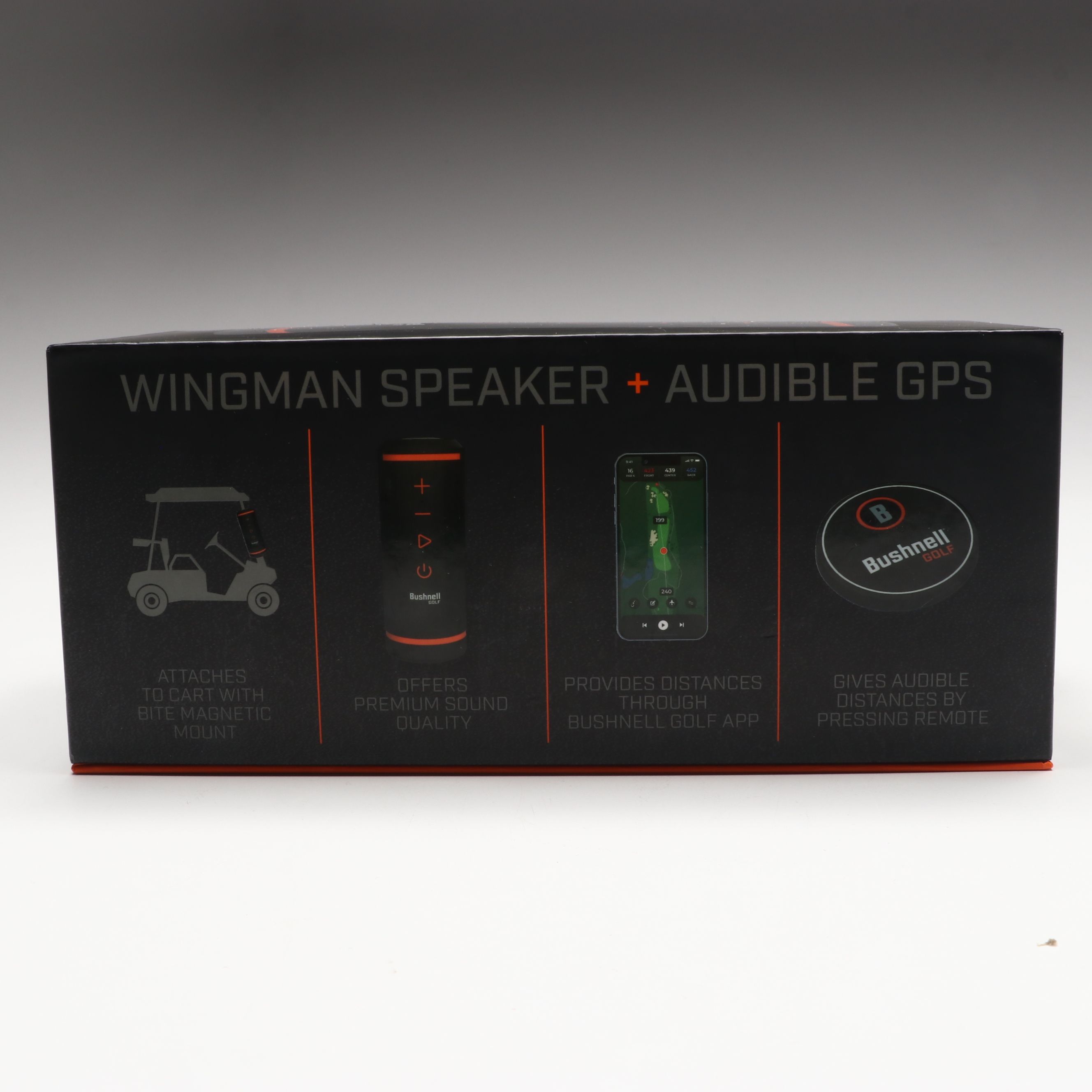 Beats by Dre Studio 3 Headphones with Bushnell Golf Wingman Speaker and GPS