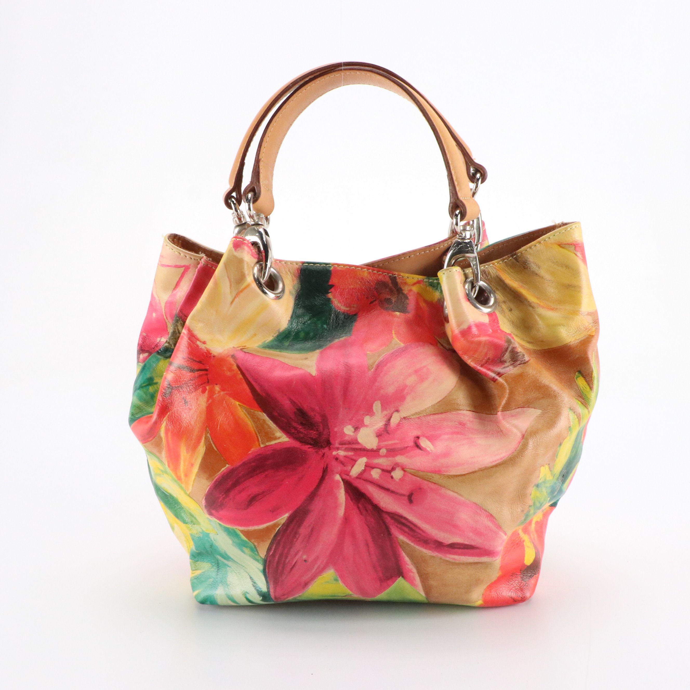 Maurizio Taiuti Floral Shoulder Bag, Valentina Leather Two-Way Bag and More