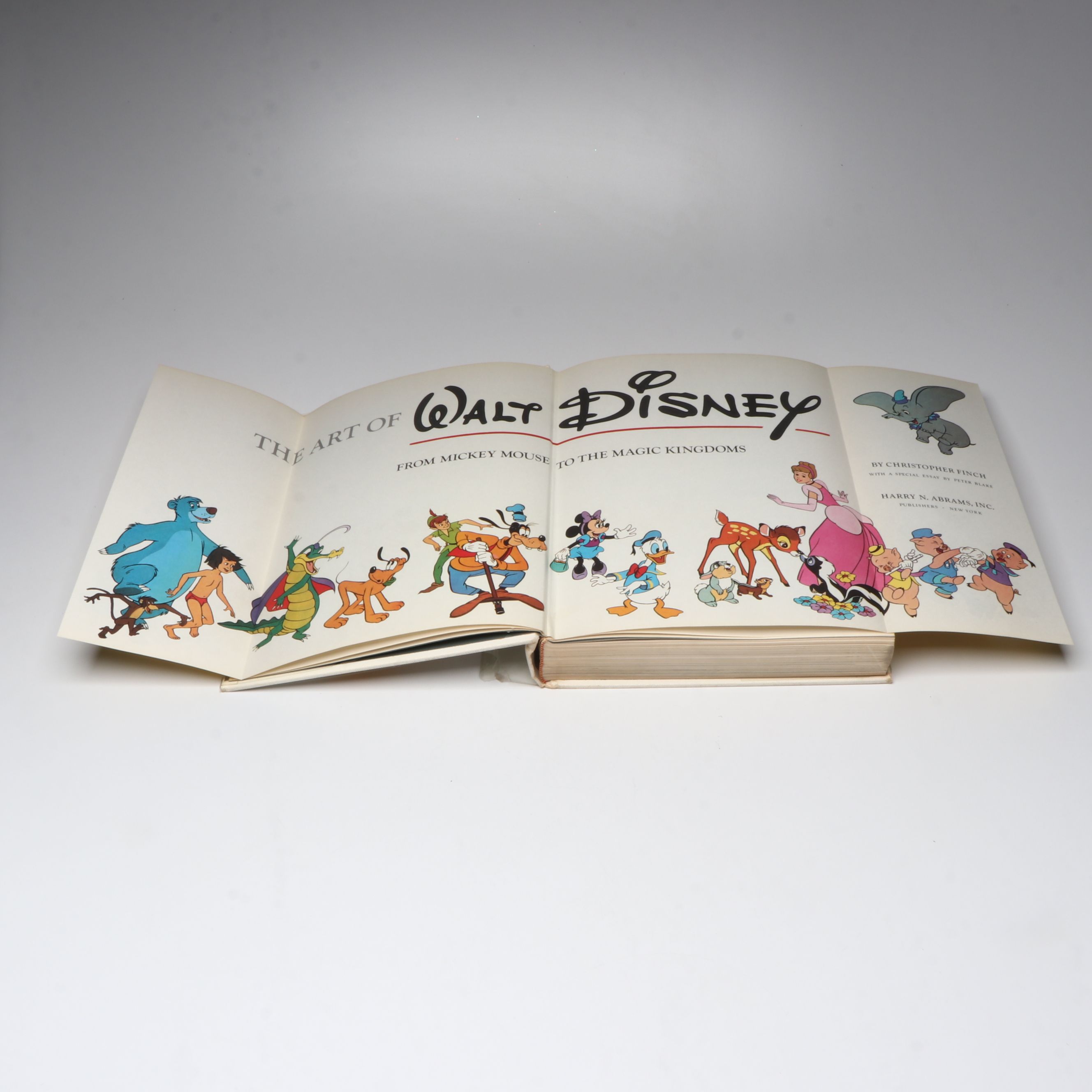 First Edition "The Art of Walt Disney" by Christopher Finch, 1973