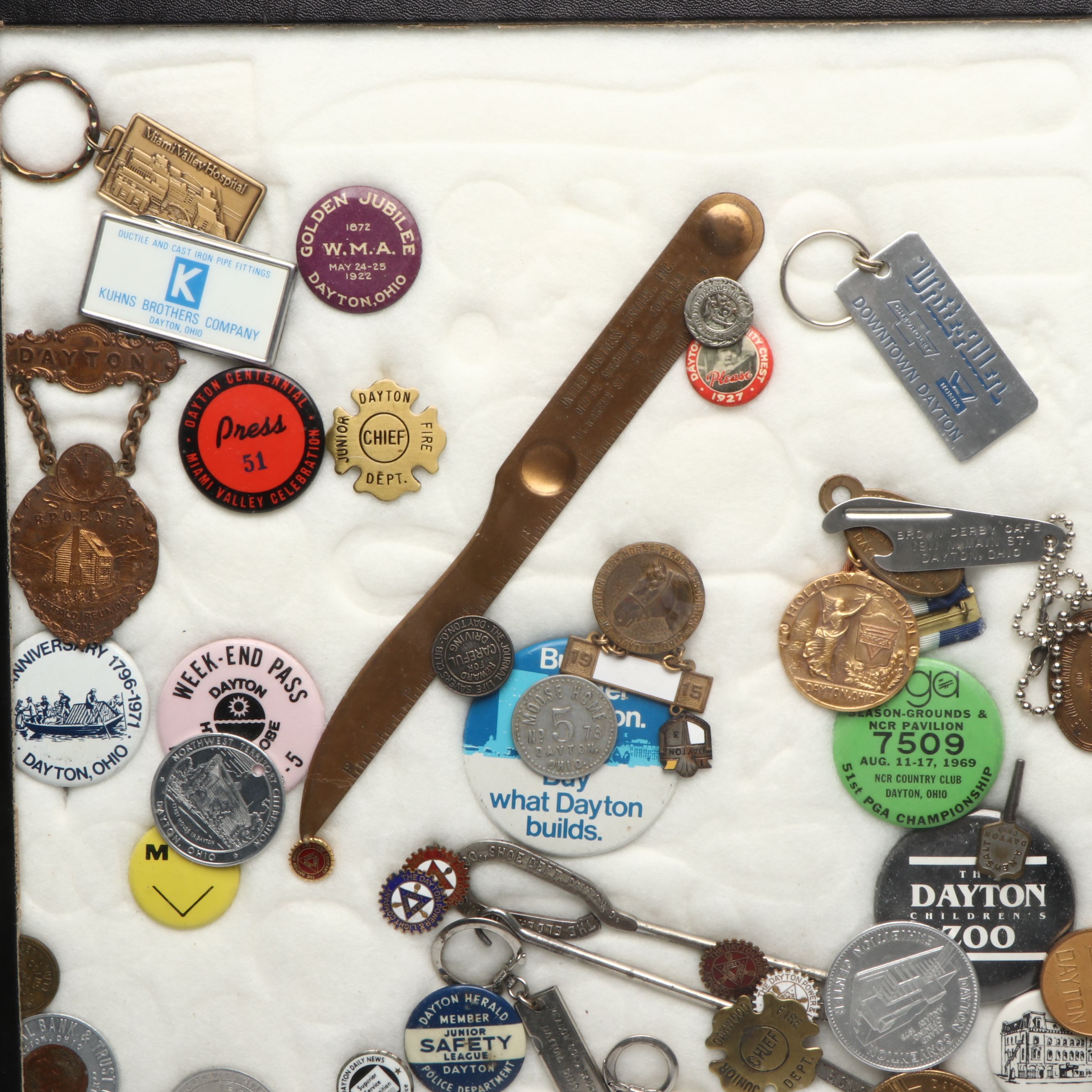 Postcards, Tokens, Key Chains and More Vintage Memorabilia from Dayton Ohio