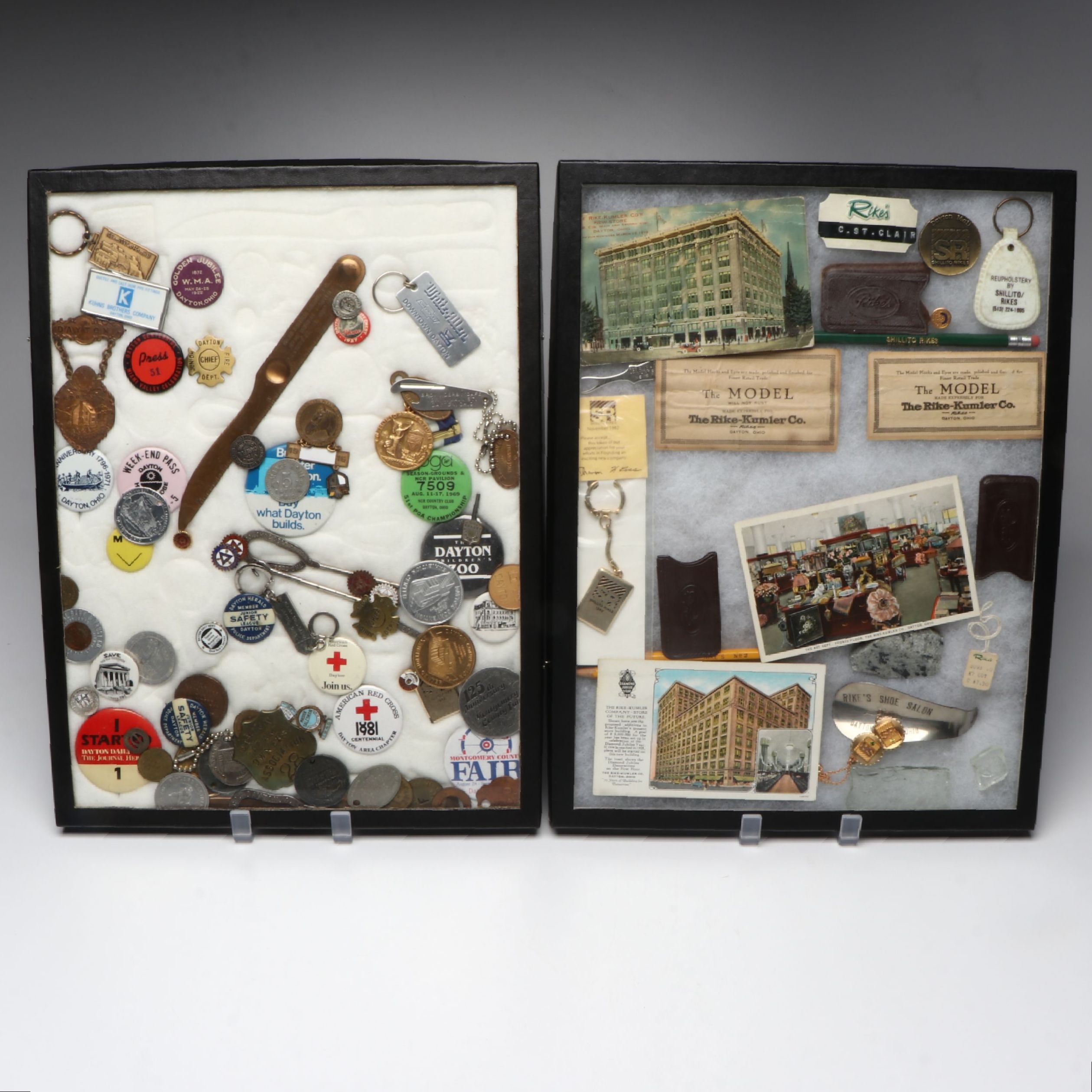 Postcards, Tokens, Key Chains and More Vintage Memorabilia from Dayton Ohio