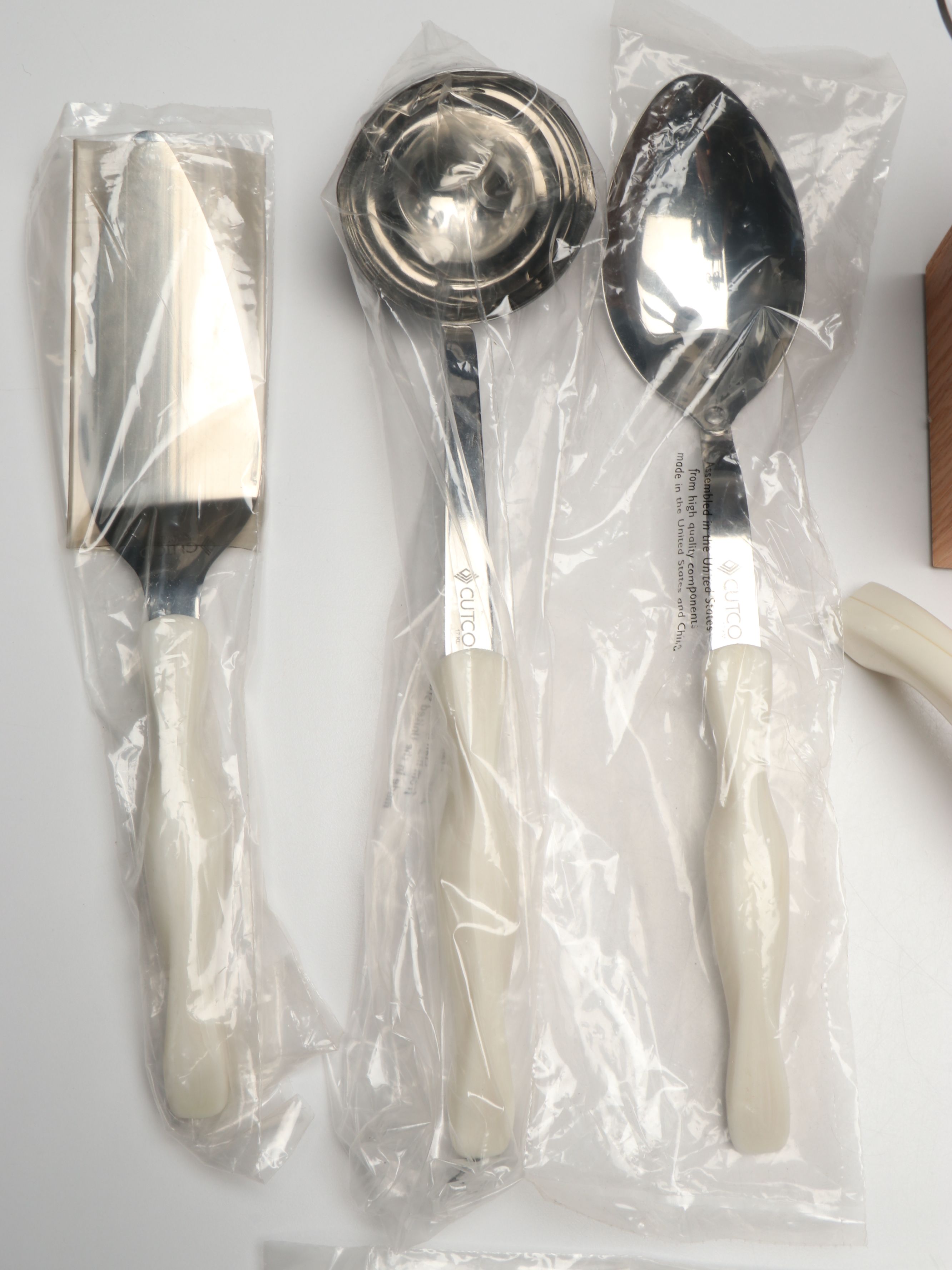 Cutco Spatulas, Ladle and More Kitchen Tools with Knife Sharpener and Holder