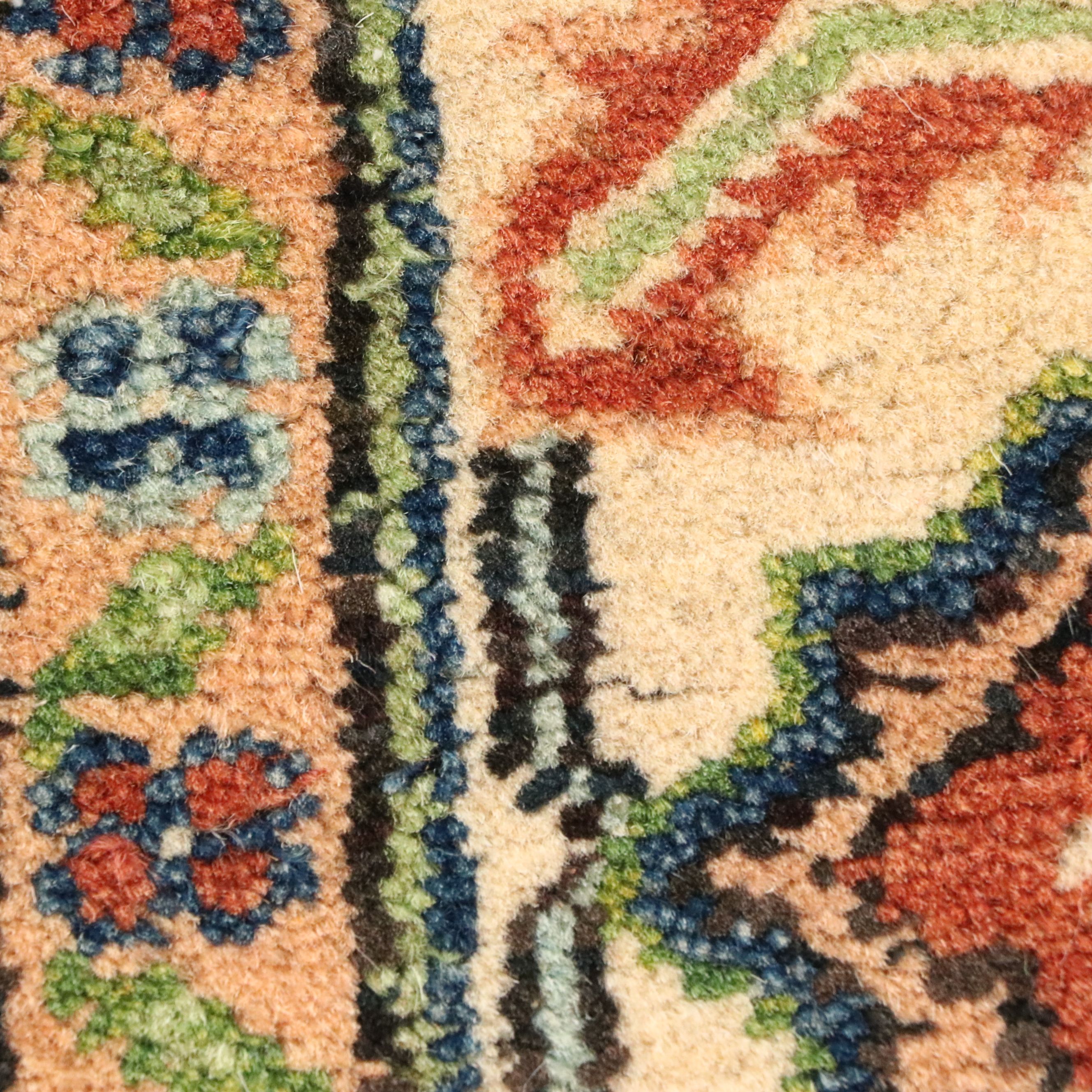 4' x 5'10 Hand-Knotted Afghan Kazak Area Rug