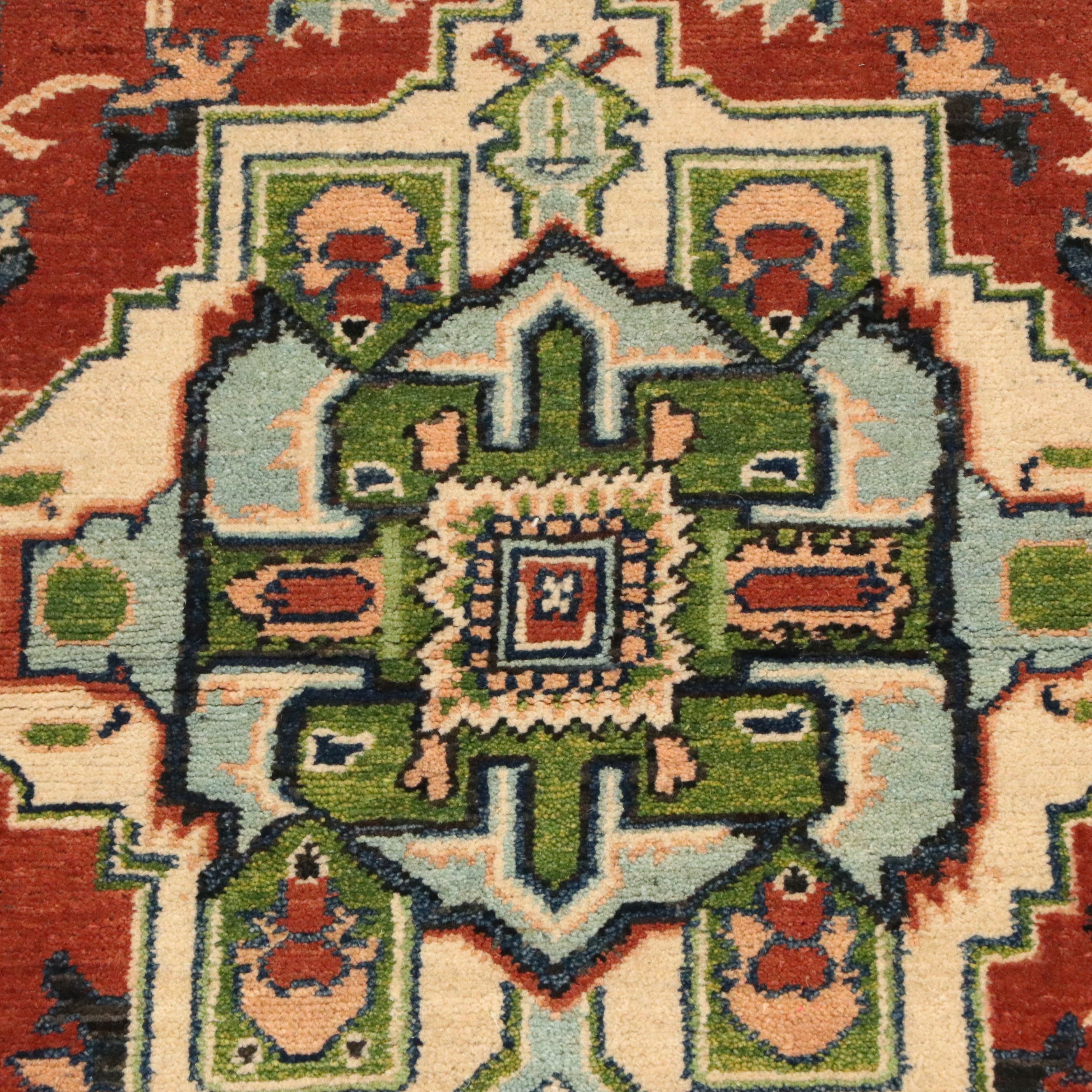 4' x 5'10 Hand-Knotted Afghan Kazak Area Rug