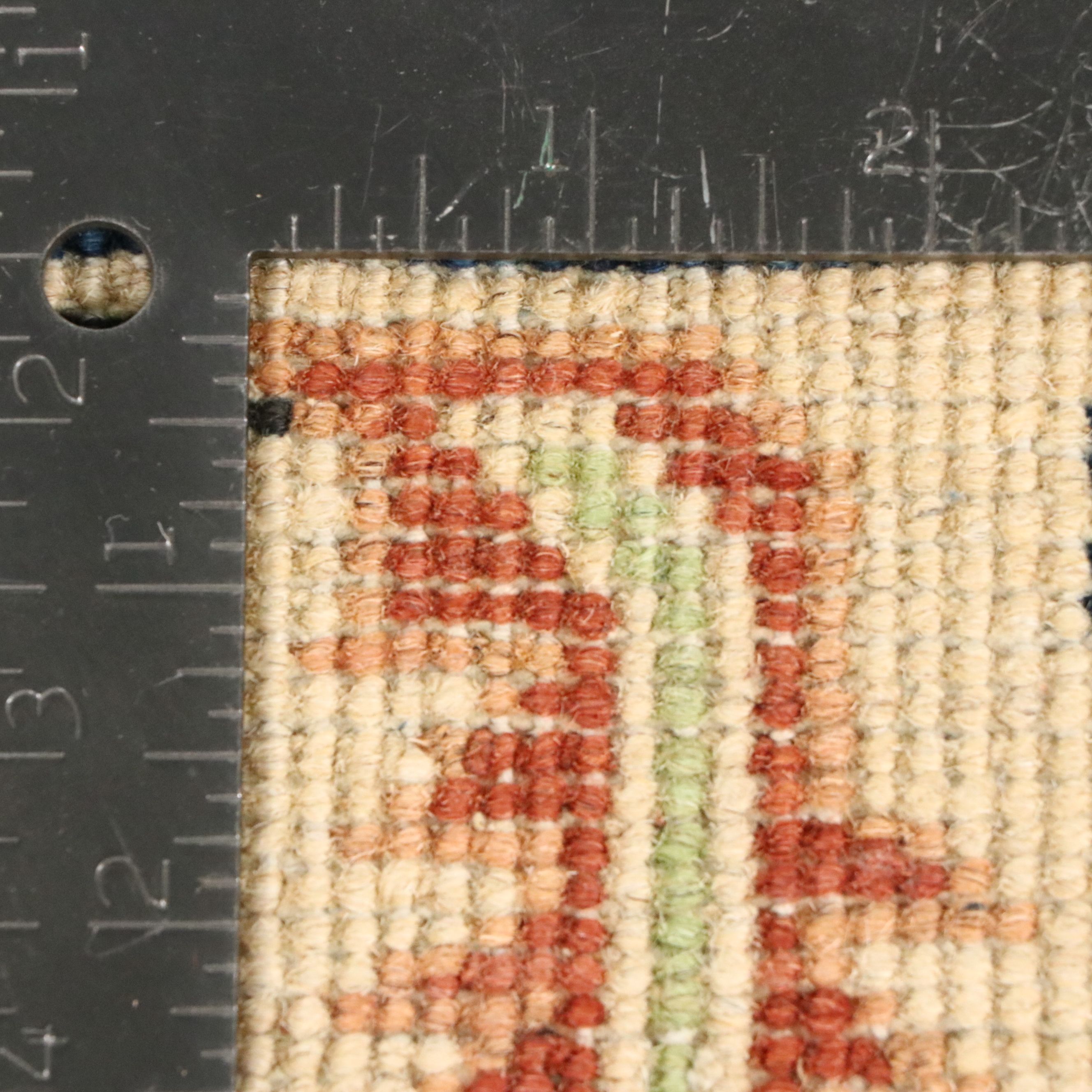 4' x 5'10 Hand-Knotted Afghan Kazak Area Rug