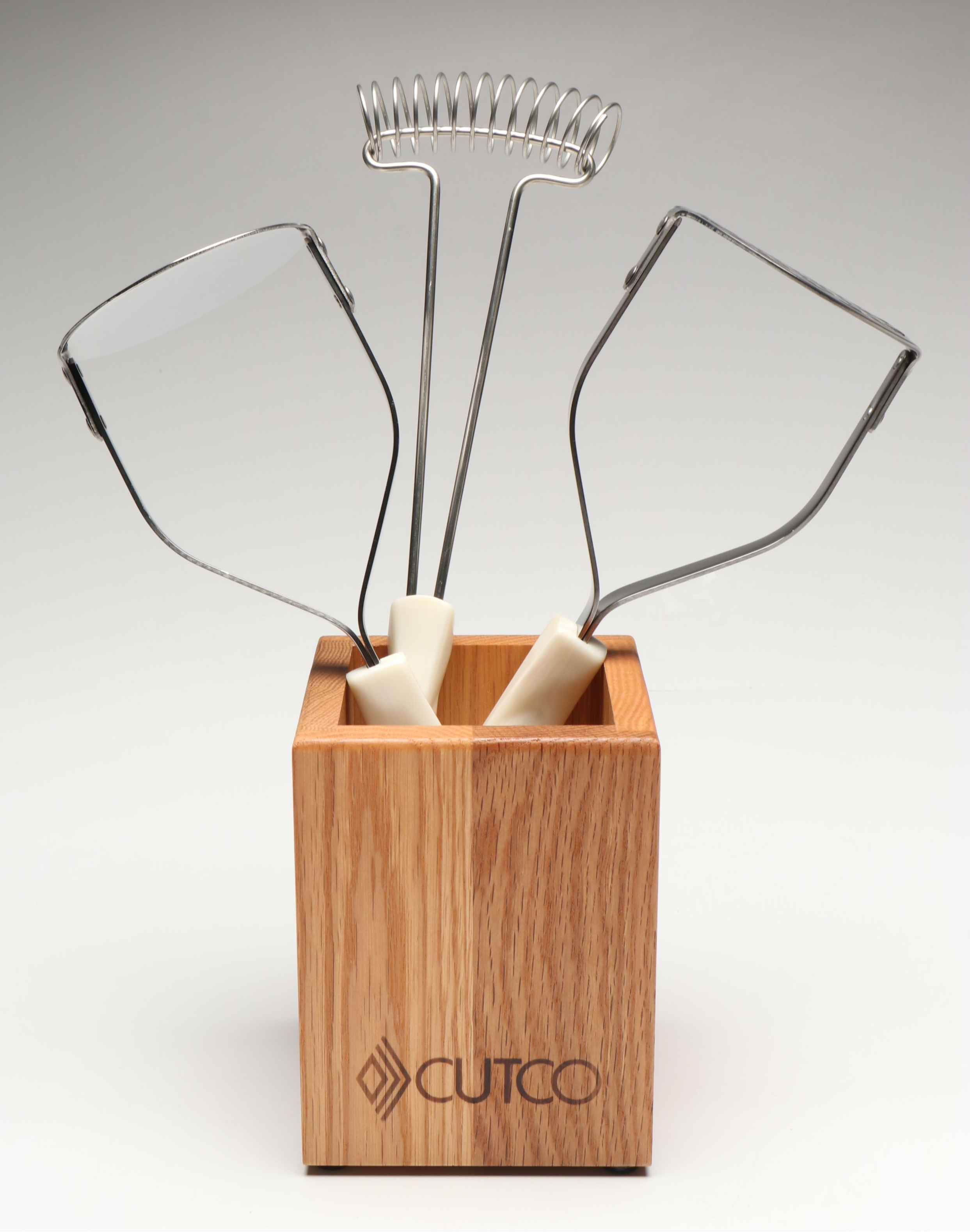 Cutco Spatulas, Ladle and More Kitchen Tools with Knife Sharpener and Holder