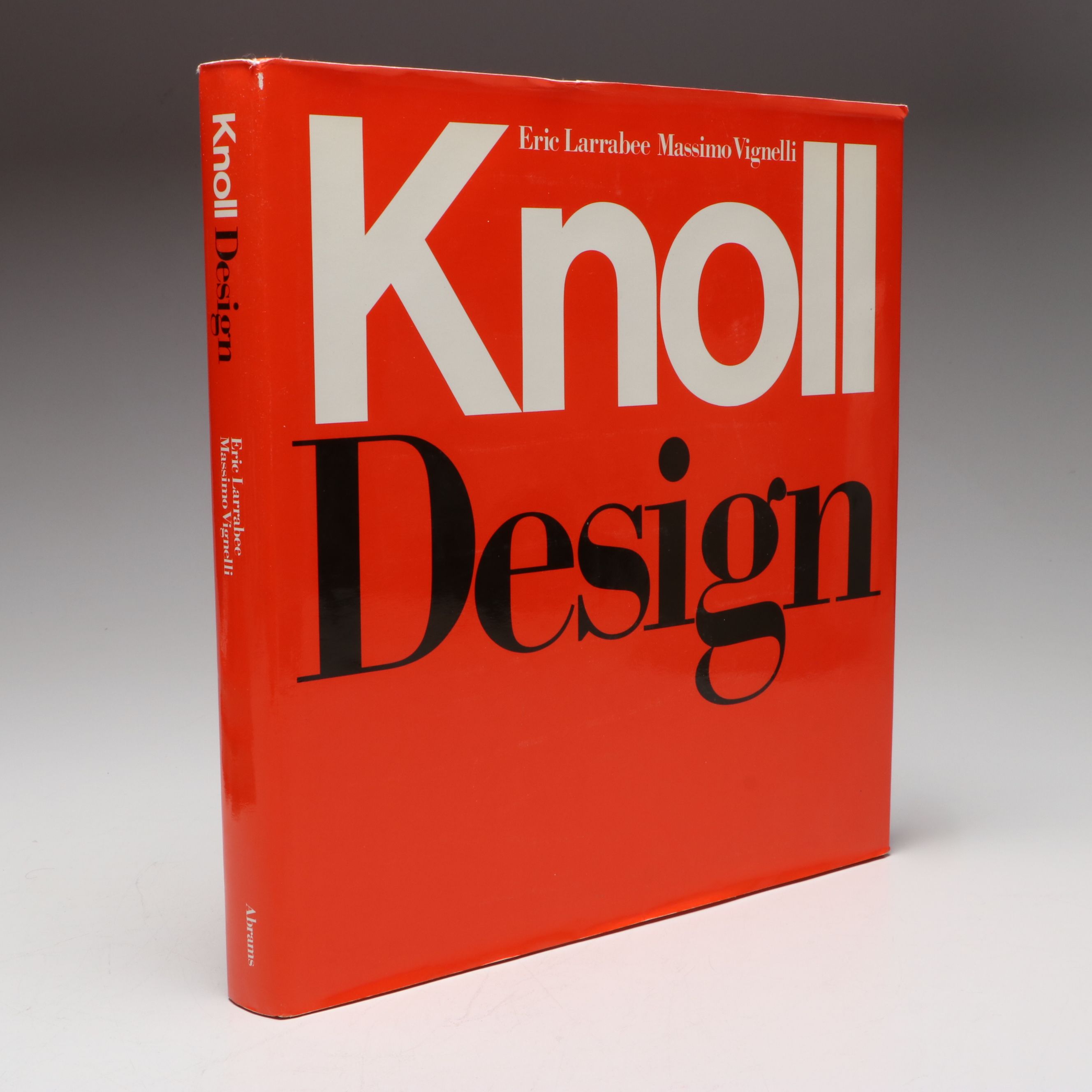 Third Printing "Knoll Design" by Eric Larrabee and Massimo Vignelli, 1990