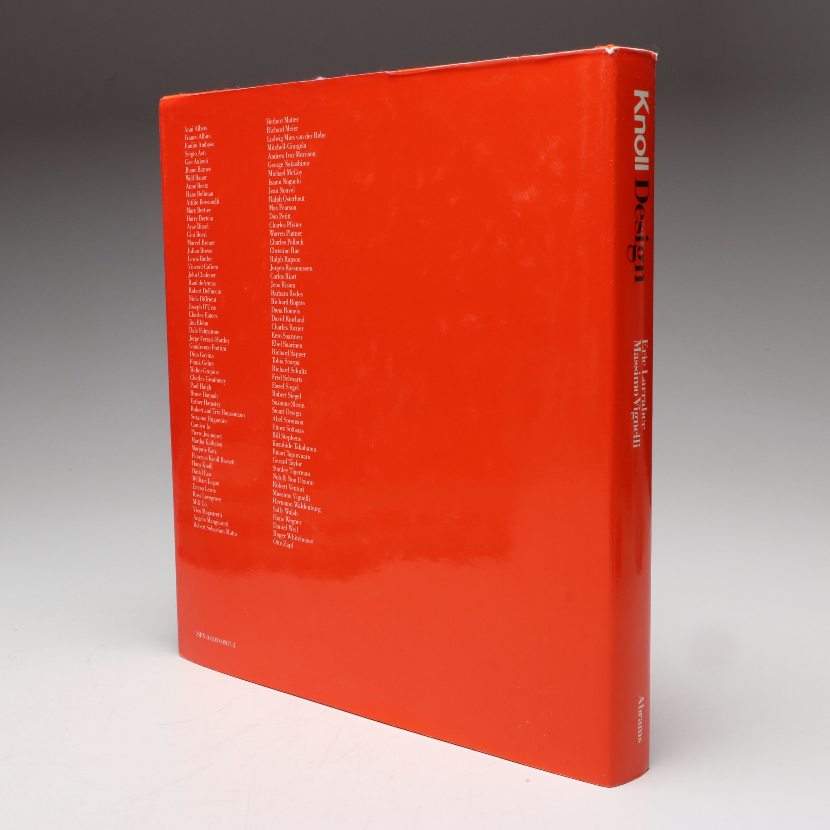 Third Printing "Knoll Design" by Eric Larrabee and Massimo Vignelli, 1990