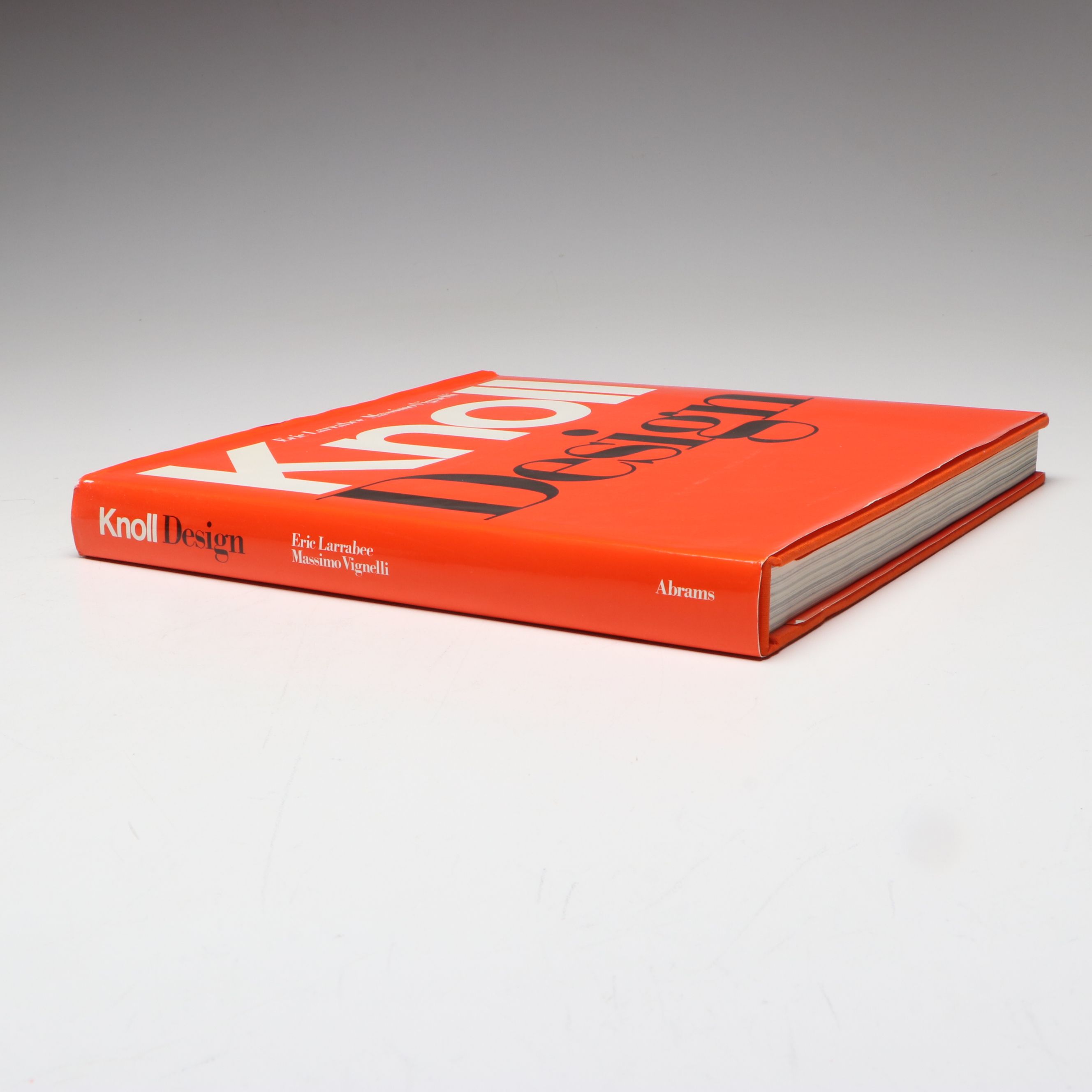 Third Printing "Knoll Design" by Eric Larrabee and Massimo Vignelli, 1990