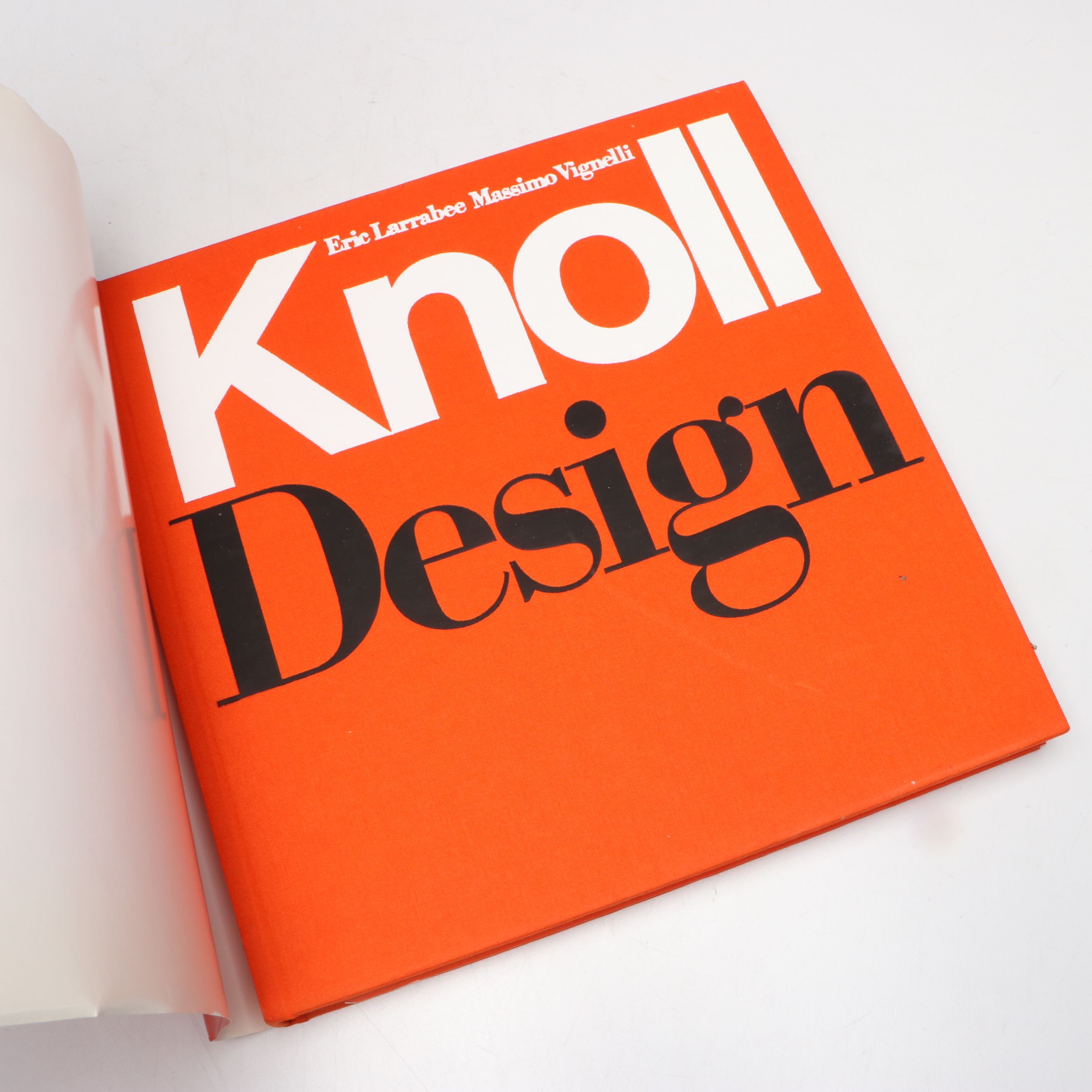 Third Printing "Knoll Design" by Eric Larrabee and Massimo Vignelli, 1990