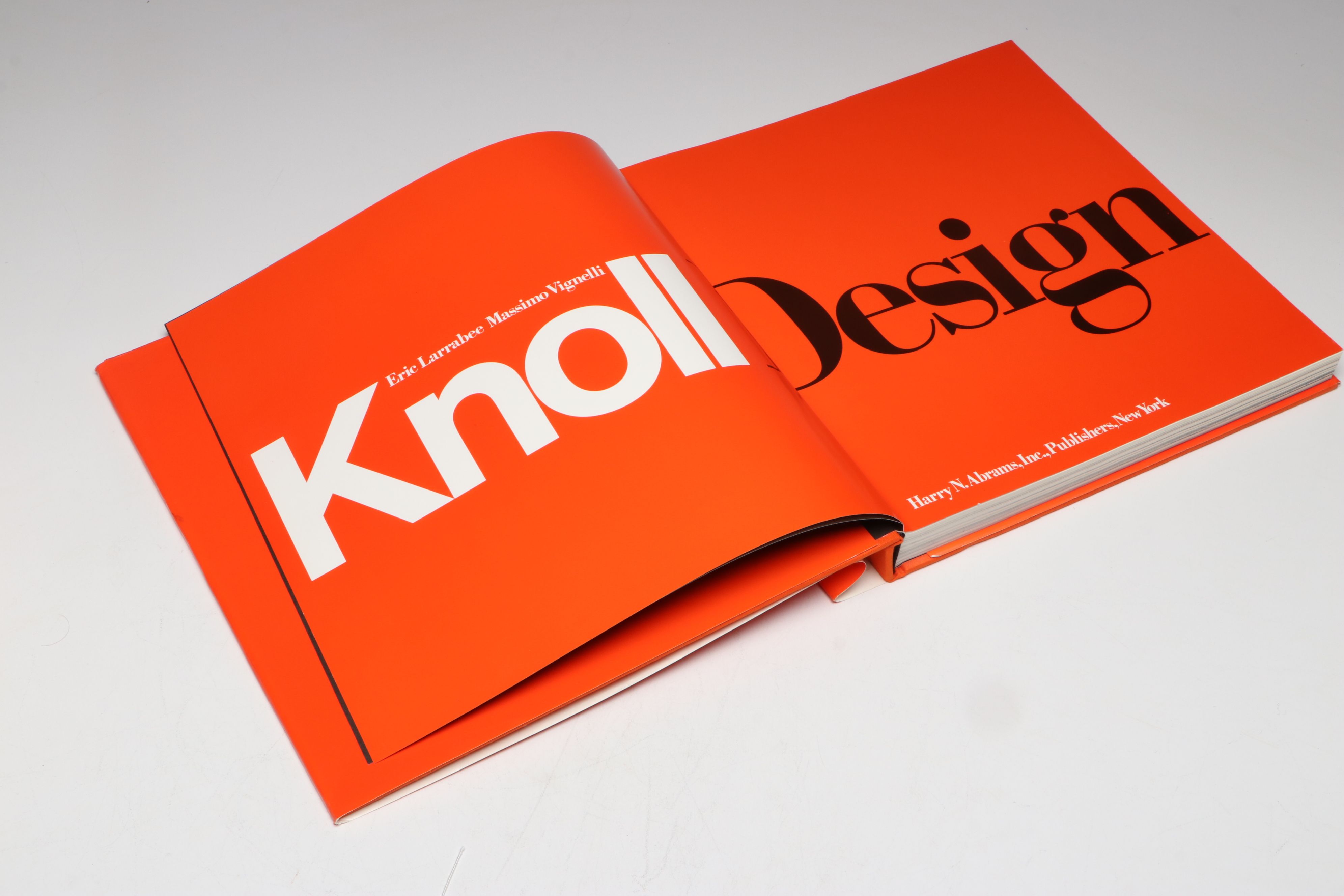Third Printing "Knoll Design" by Eric Larrabee and Massimo Vignelli, 1990